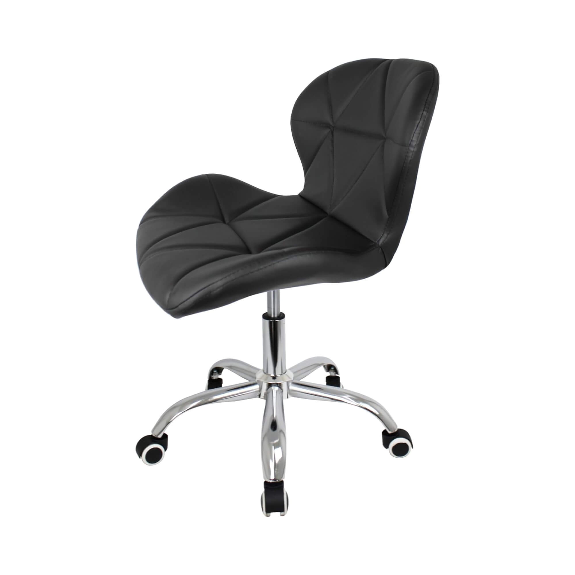 Cadeira Eiffel Office Slim preta Conthey Evolux - N1905951B