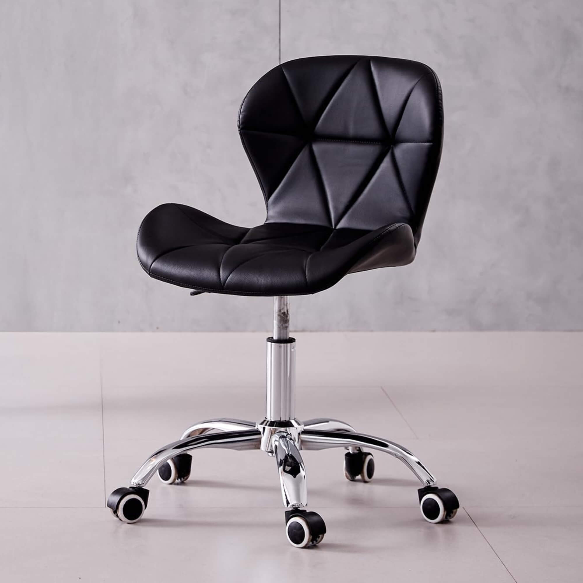 Cadeira Eiffel Office Slim preta Conthey Evolux - N1905951B