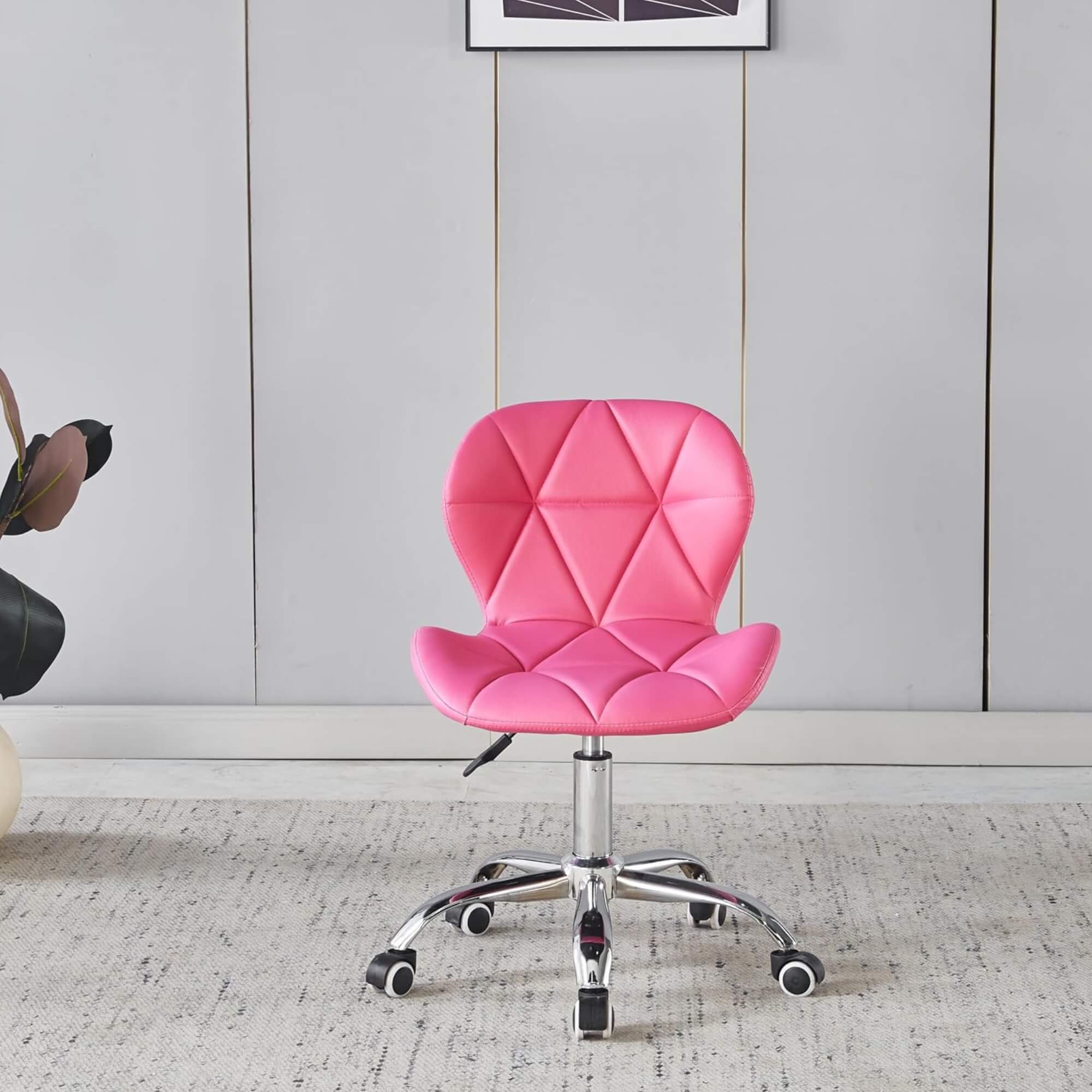 Cadeira Eiffel Office Slim Rosa Ballet Conthey Evolux - N1905951D