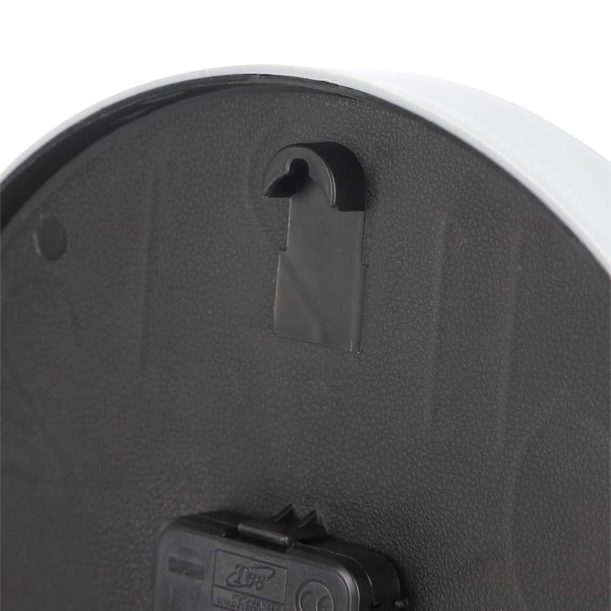 Relógio de Parede 24cm Cinza com Números Brancos Conthey Evolux - N24303593