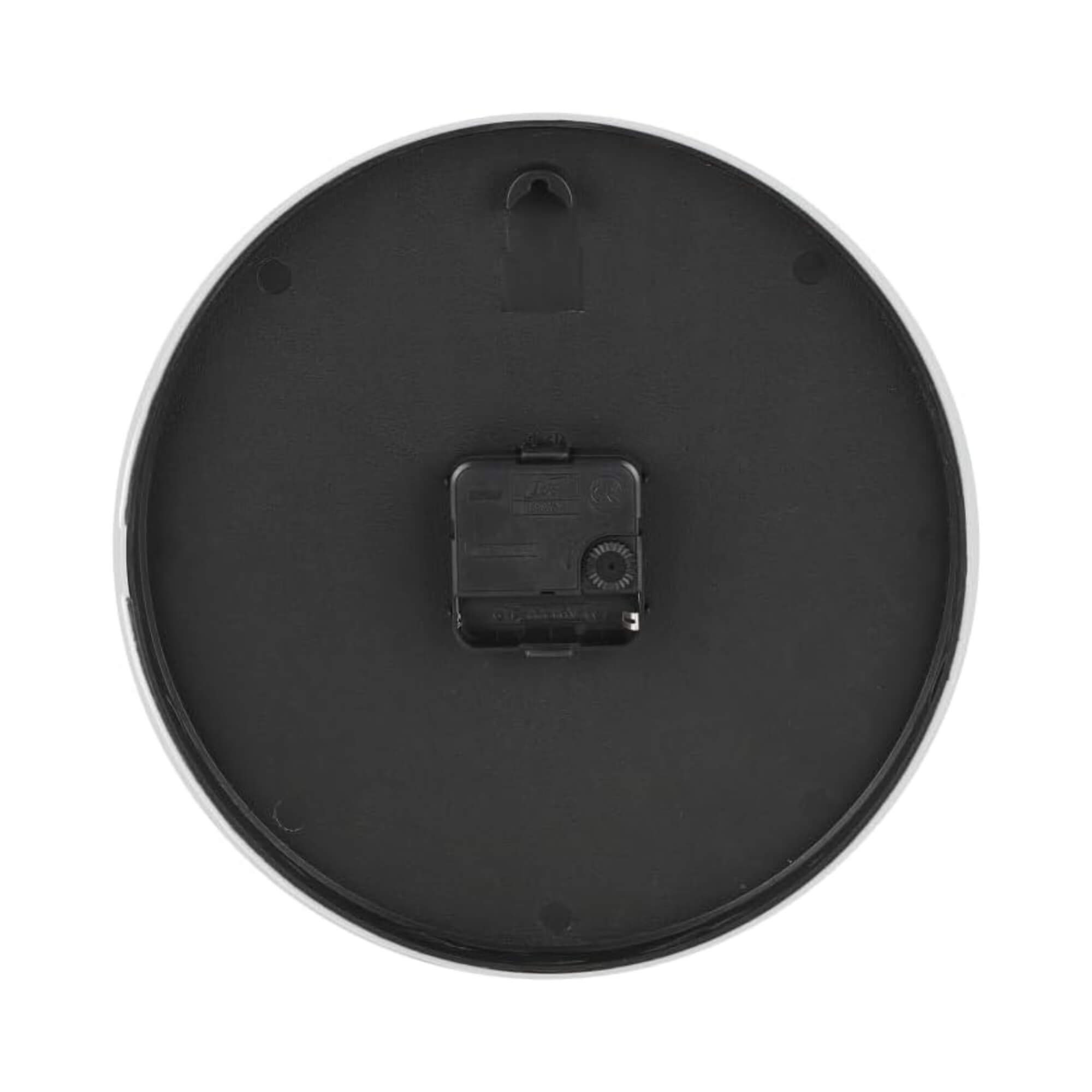 Relógio de Parede 24cm Cinza com Números Brancos Conthey Evolux - N24303593