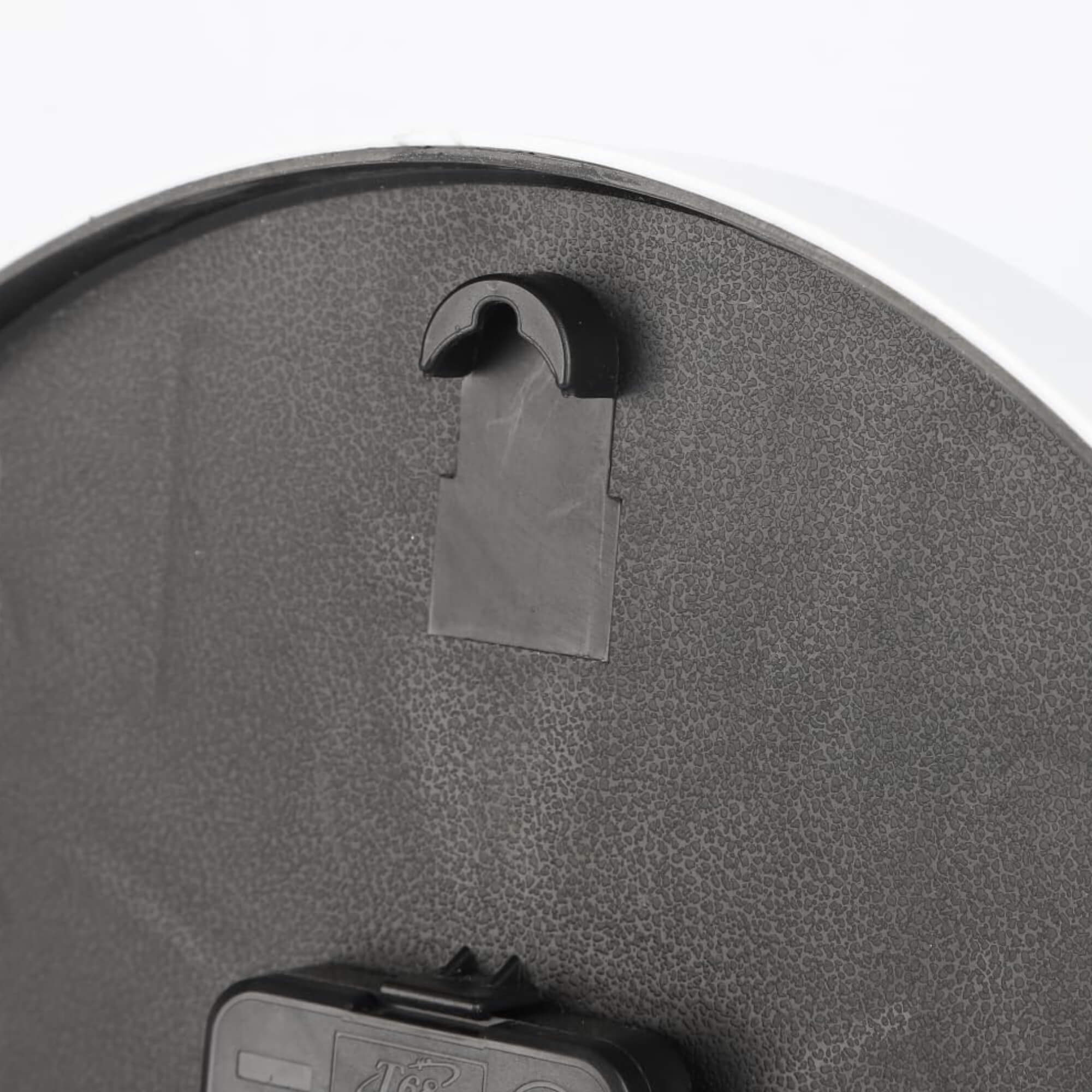 Relógio de Parede 24cm na Cor Branca com Números Pretos Conthey Evolux - N24303594