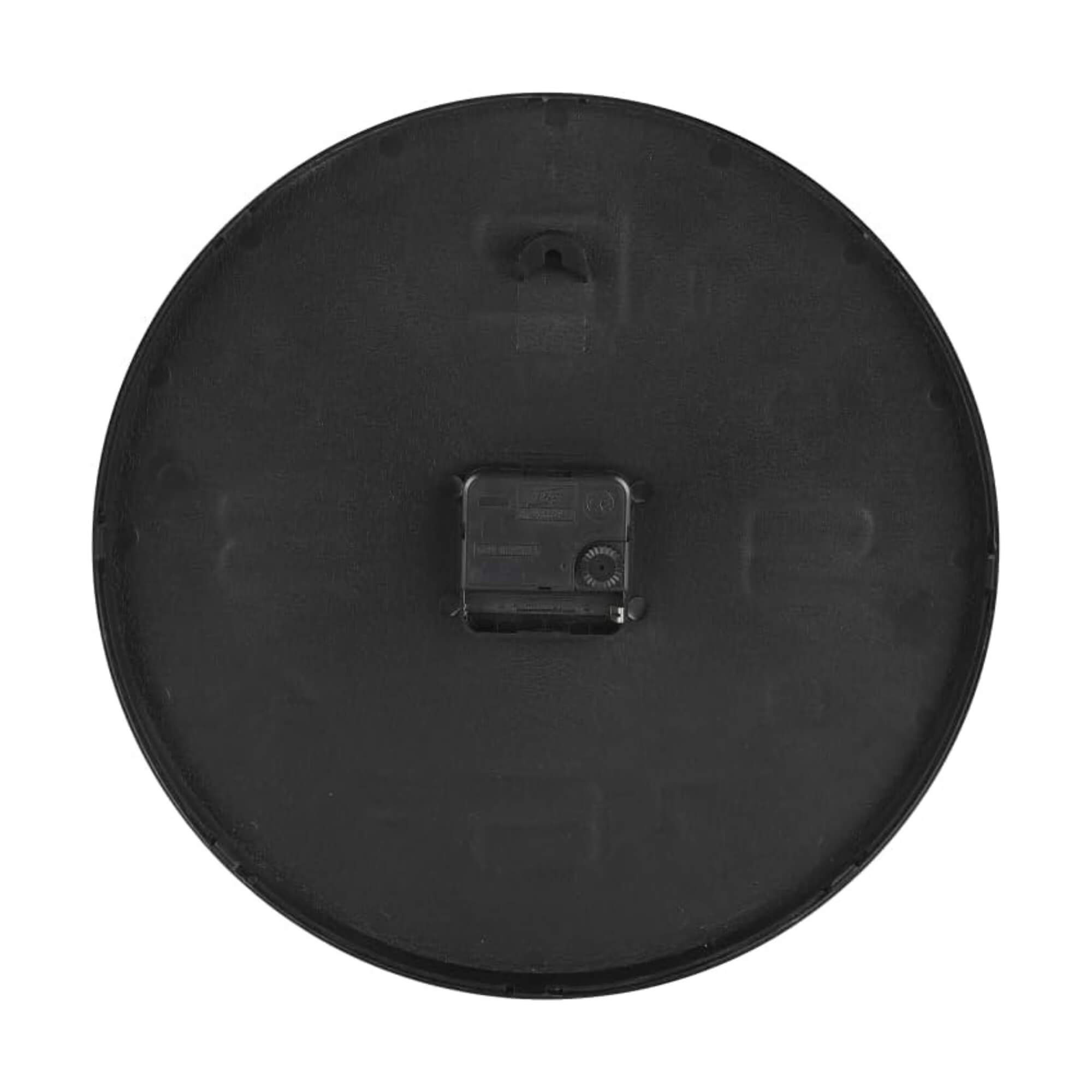 Relógio de Parede 29cm Preto com Números Brancos Conthey Evolux - N24303596
