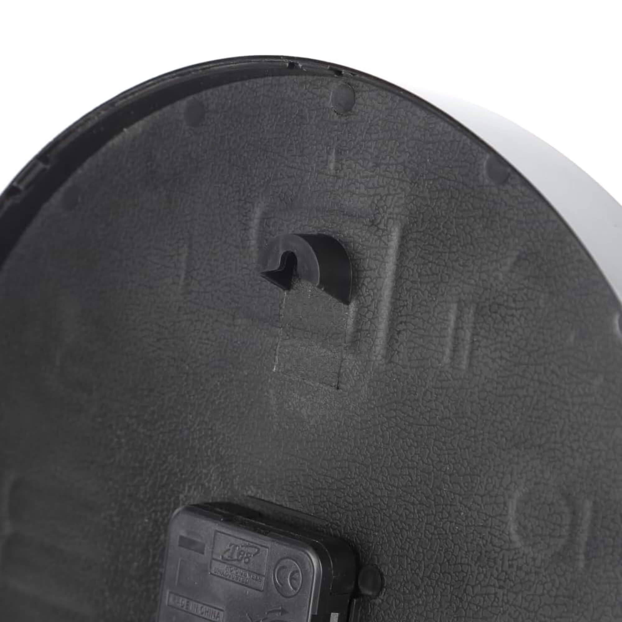 Relógio de Parede 29cm Preto com Números Brancos Conthey Evolux - N24303596