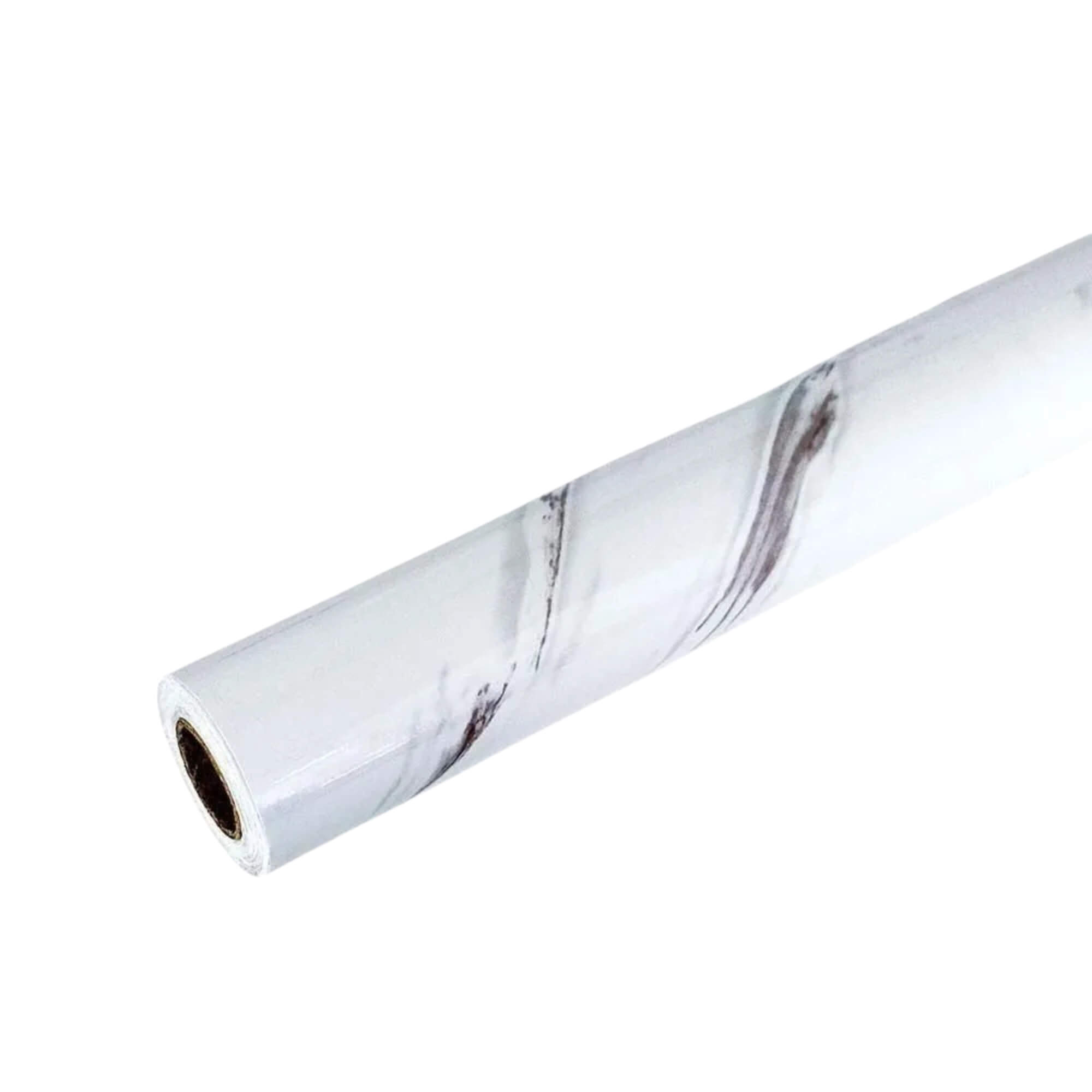 Papel Autoadesivo PVC 45CM X 2M Mármore Carrara Conthey Evolux - N2202368
