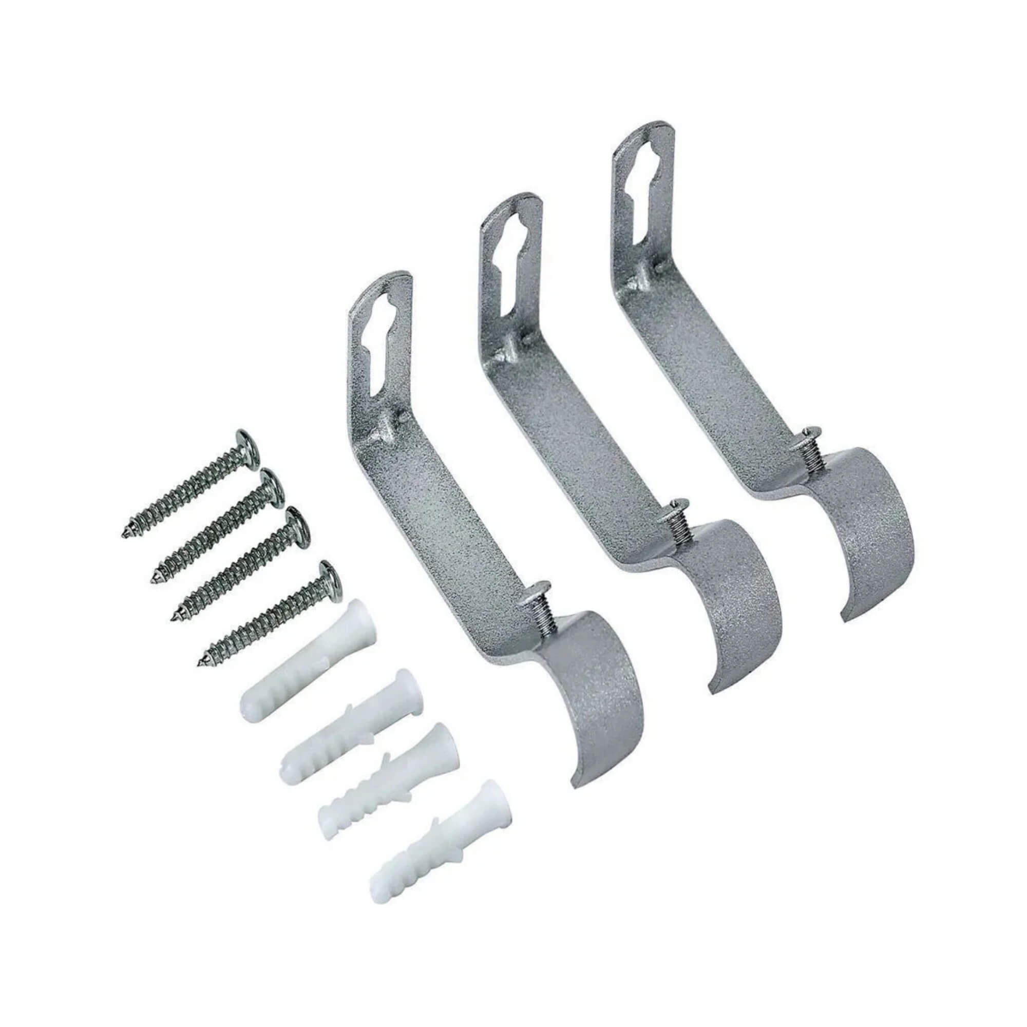 Kit Varão para Cortina Extensivo 1,60x3,0M Cilindro Cromado Conthey Evolux - D184594