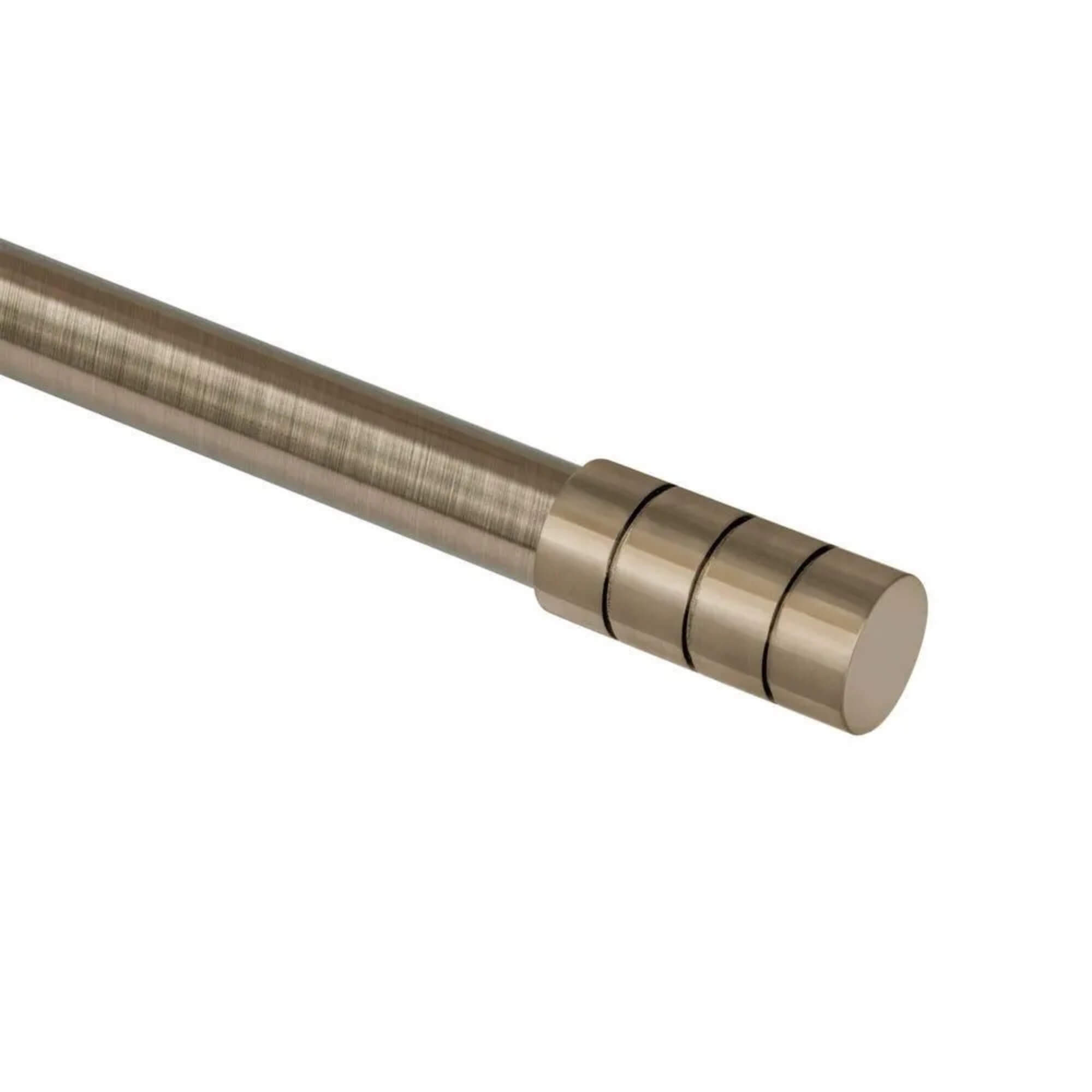 Kit Varão para Cortina Extensivo 1,60x3,0M Cilindo Ouro Velho Conthey Evolux - D184595