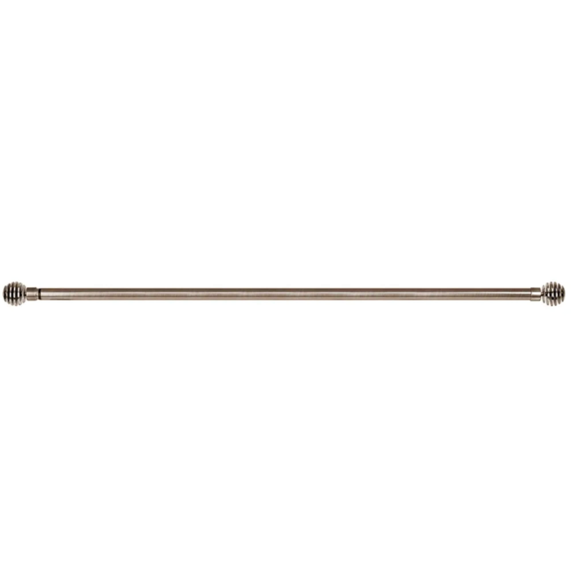 Kit Varão para Cortina Extensivo 1,20x2,10M Esfera Ouro Velho Conthey Evolux - D184583