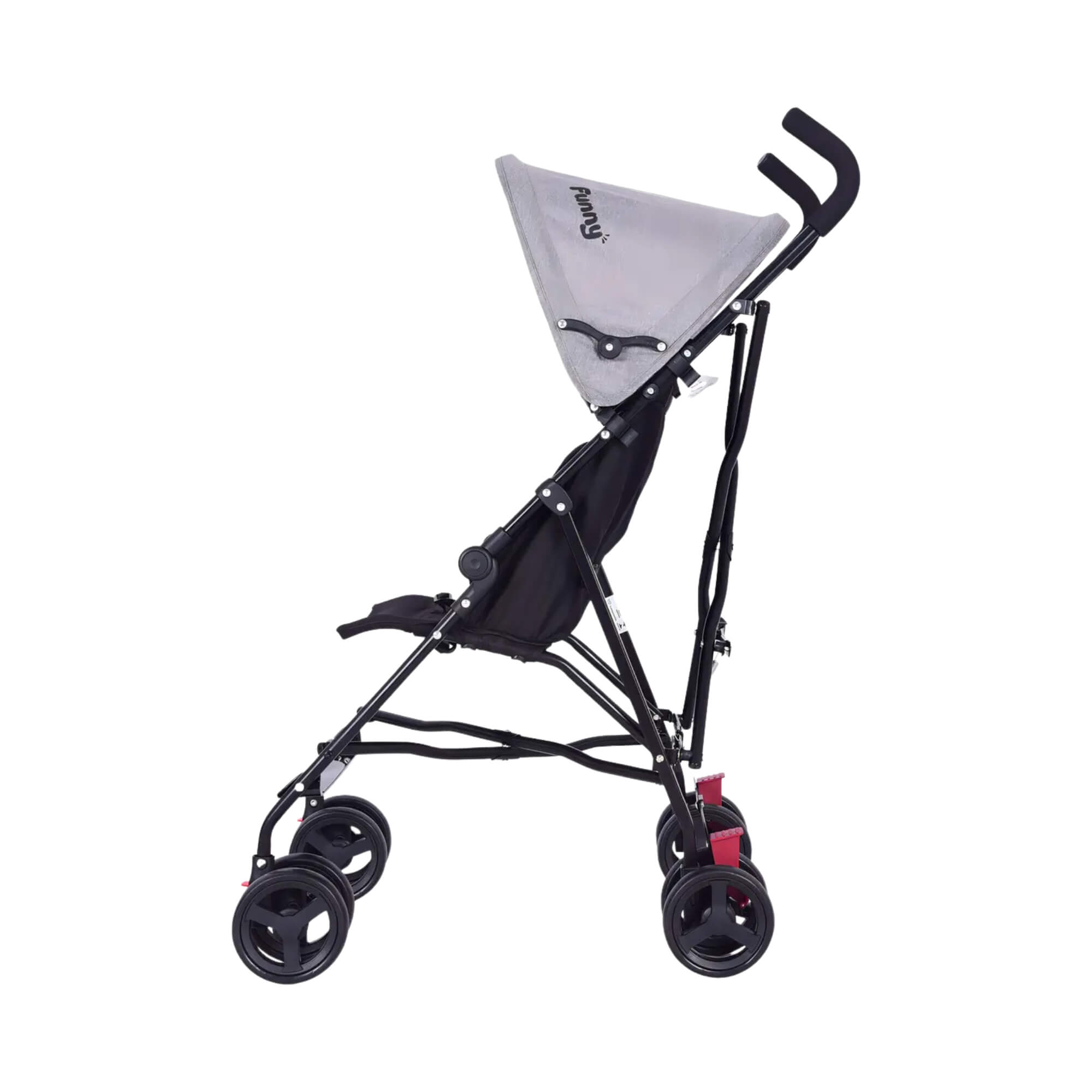 Carrinho de Bebê Guarda Chuva Compacto Cinza 15kg Conthey Evolux - N2303589