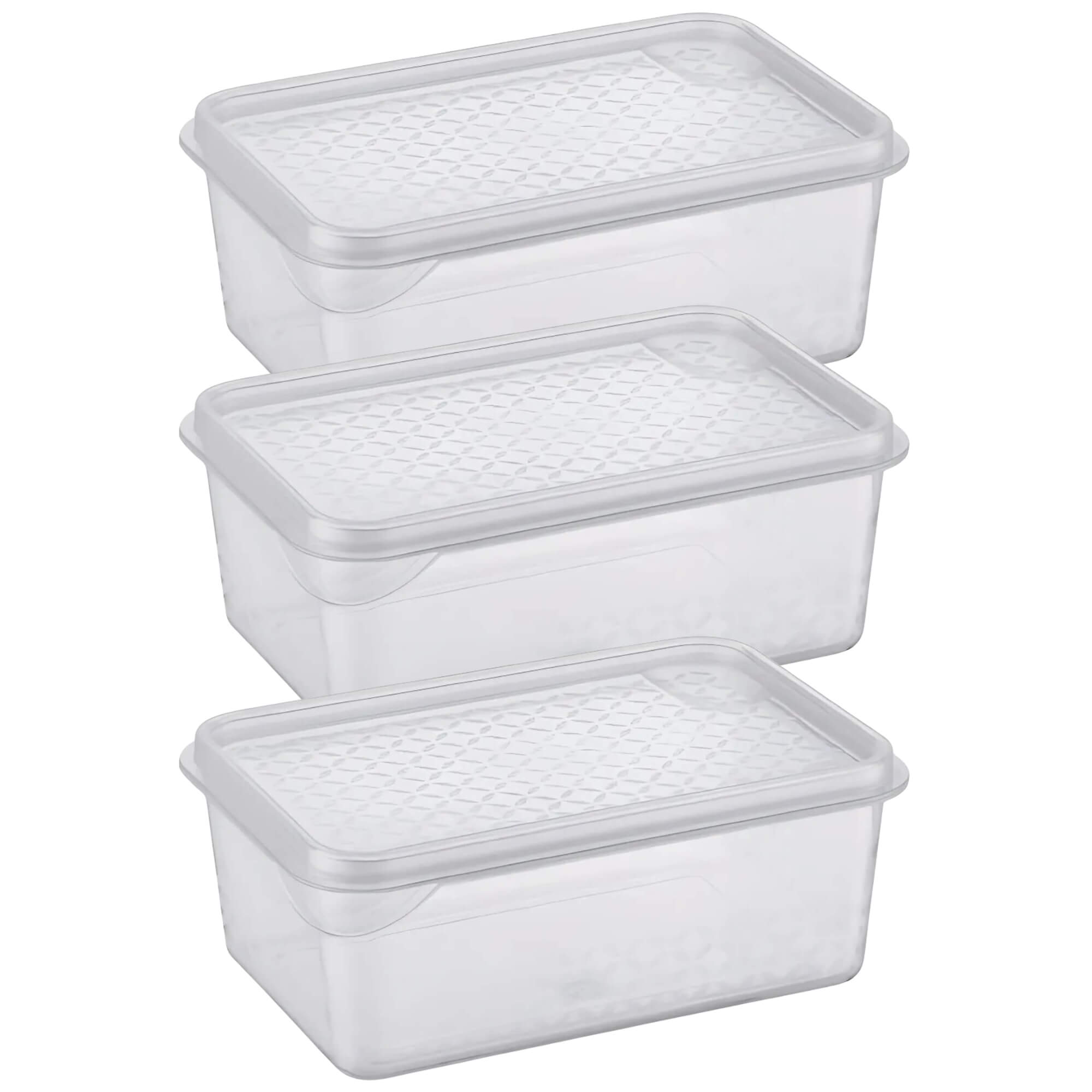 COMP Kit 3 Potes Multiuso de Plástico 500ml UZ Utilidades
