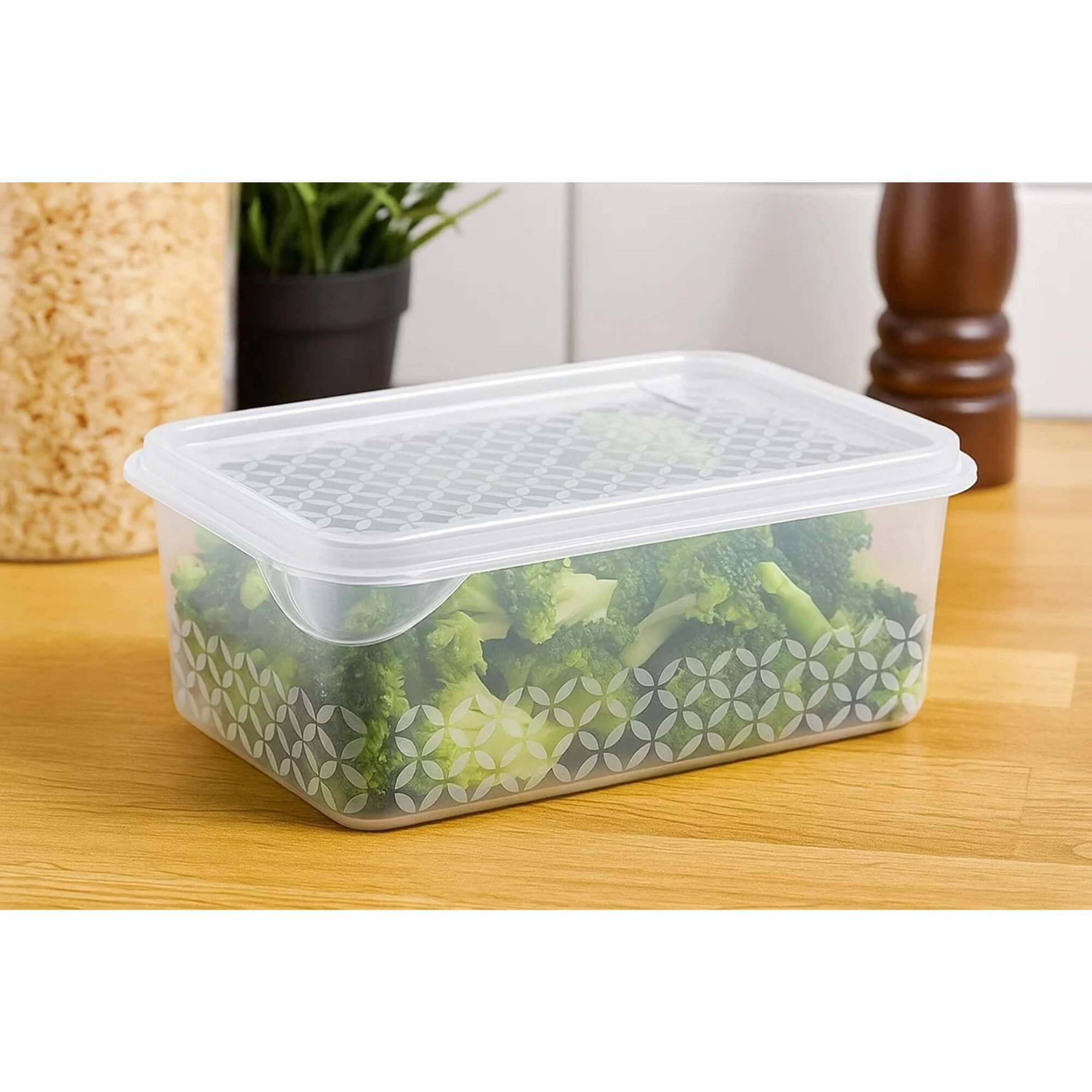 COMP Kit 3 Potes Multiuso de Plástico 500ml UZ Utilidades