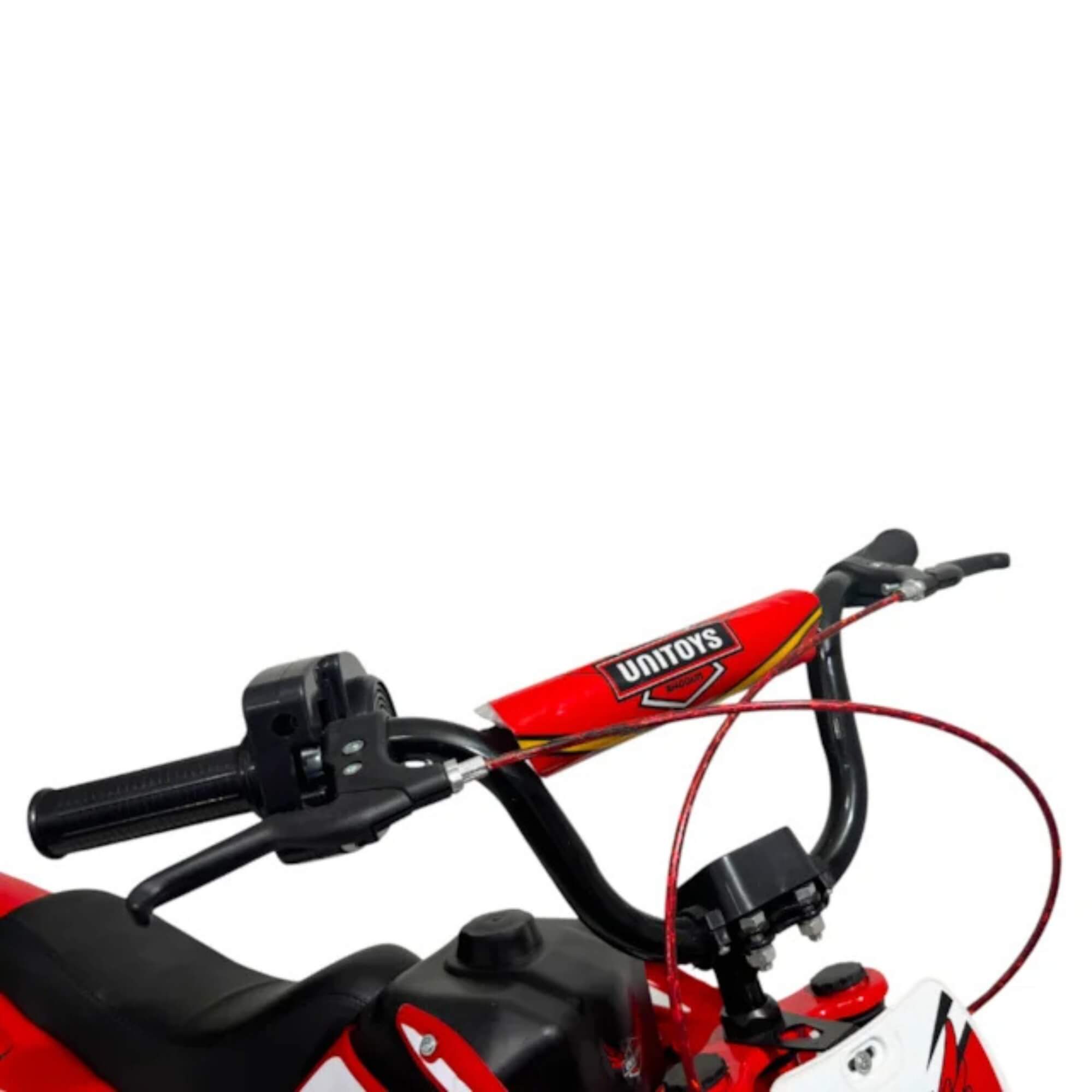 Bicicleta Infantil Aro 16 Moto Cross Vermelha Unitoys - 1172