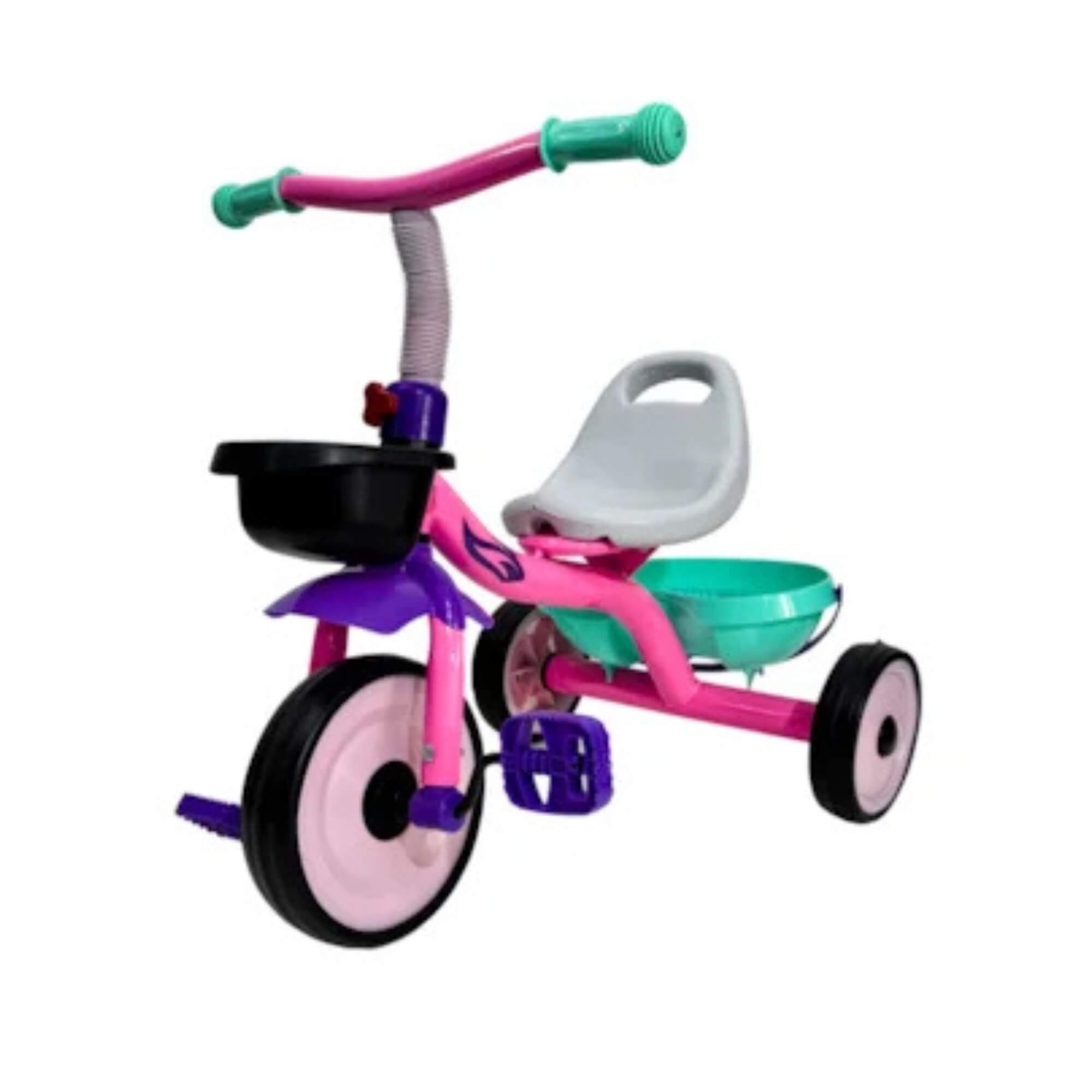 Triciclo Infantil Rosa Unitoys - 1801