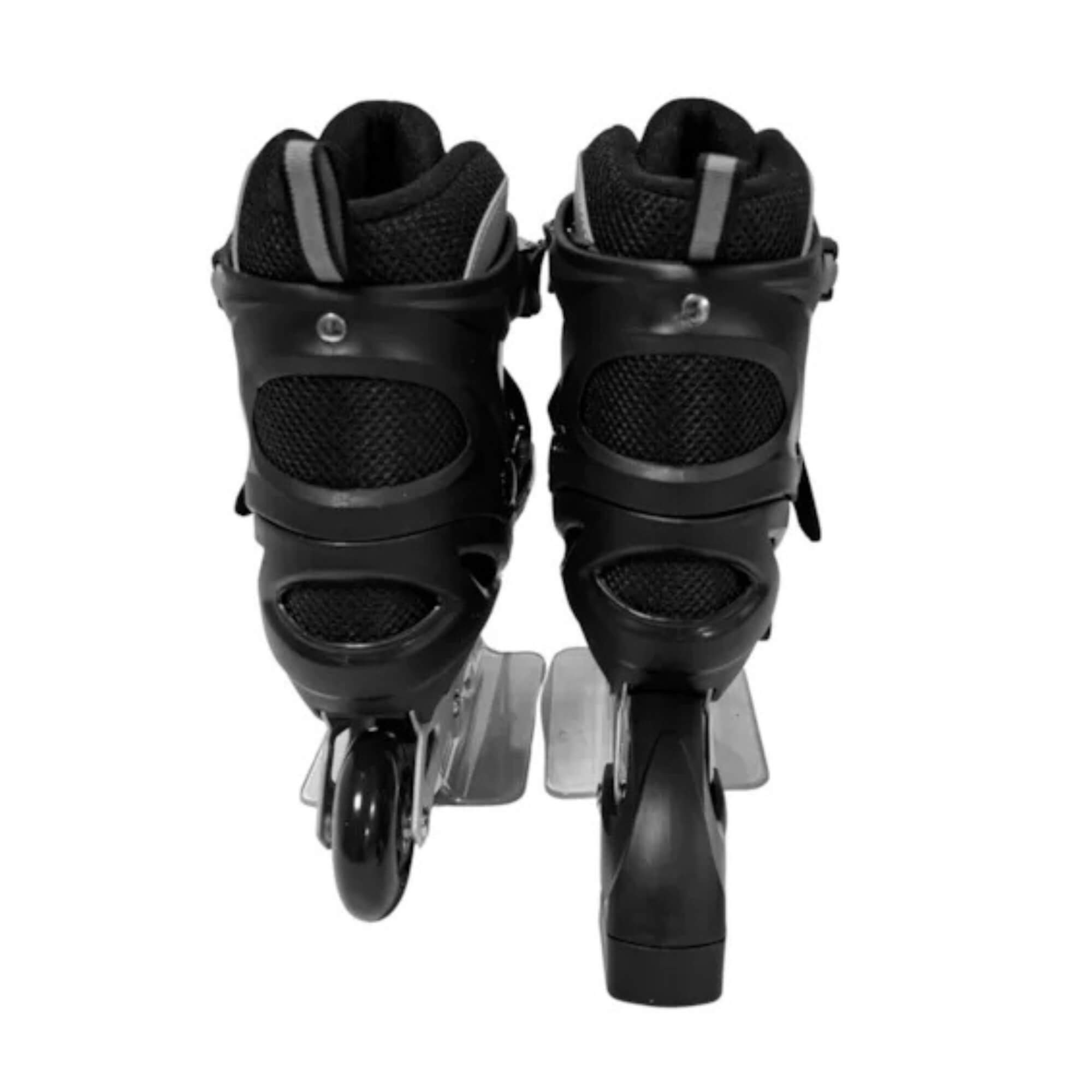 Patins Inline Preto Tamanho 38-41 (G) Unitoys - 2648