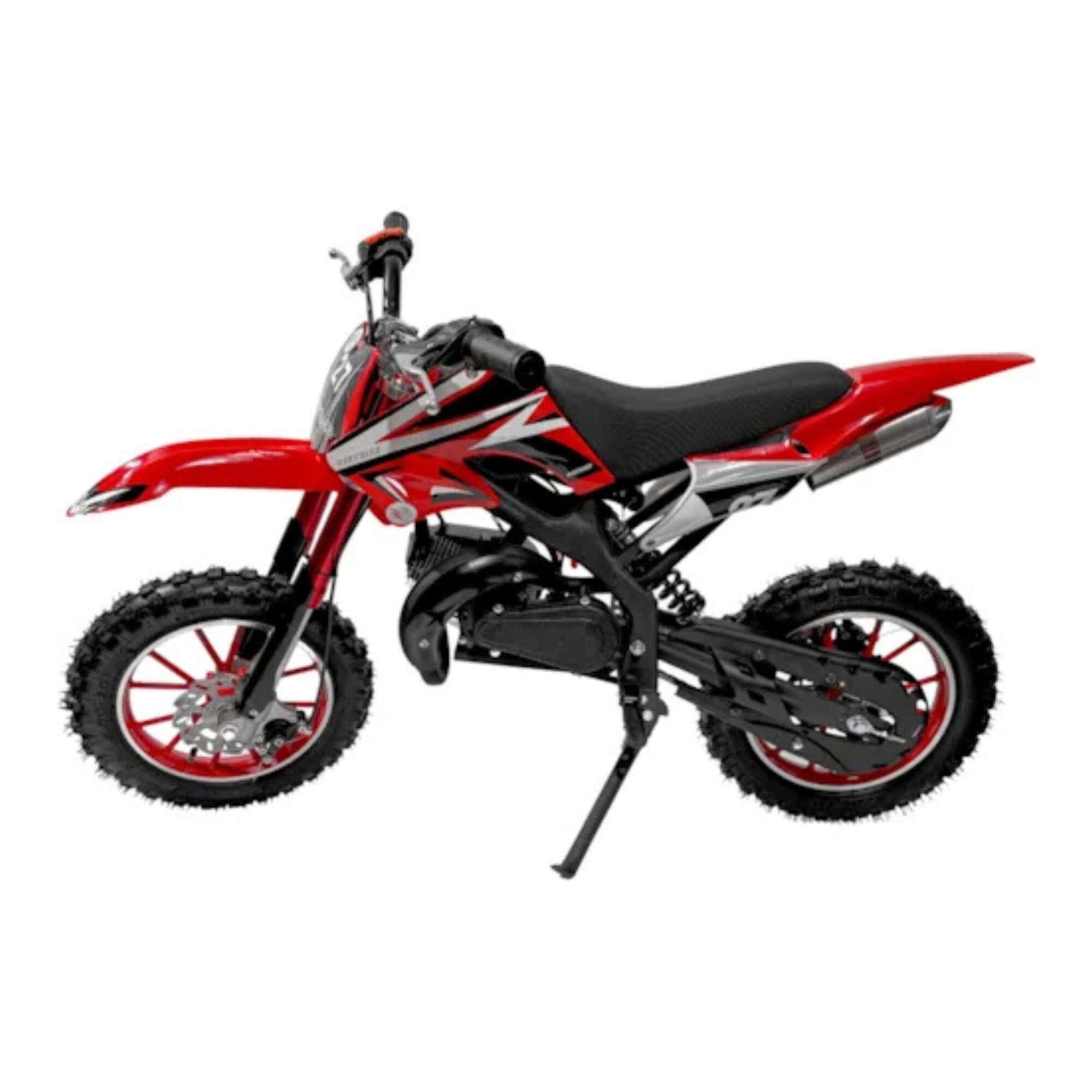 Moto Infantil à Combustão 49cc Moto Cross Vermelha Unitoys - 3273
