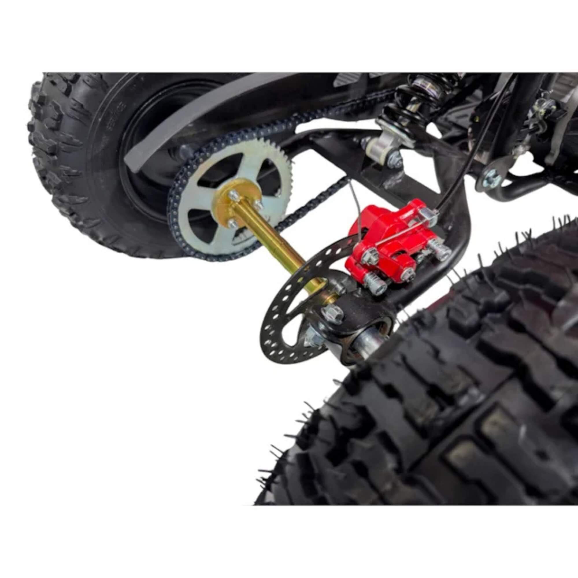 Quadriciclo Infantil Combustão 49cc Vermelho Unitoys - 3275