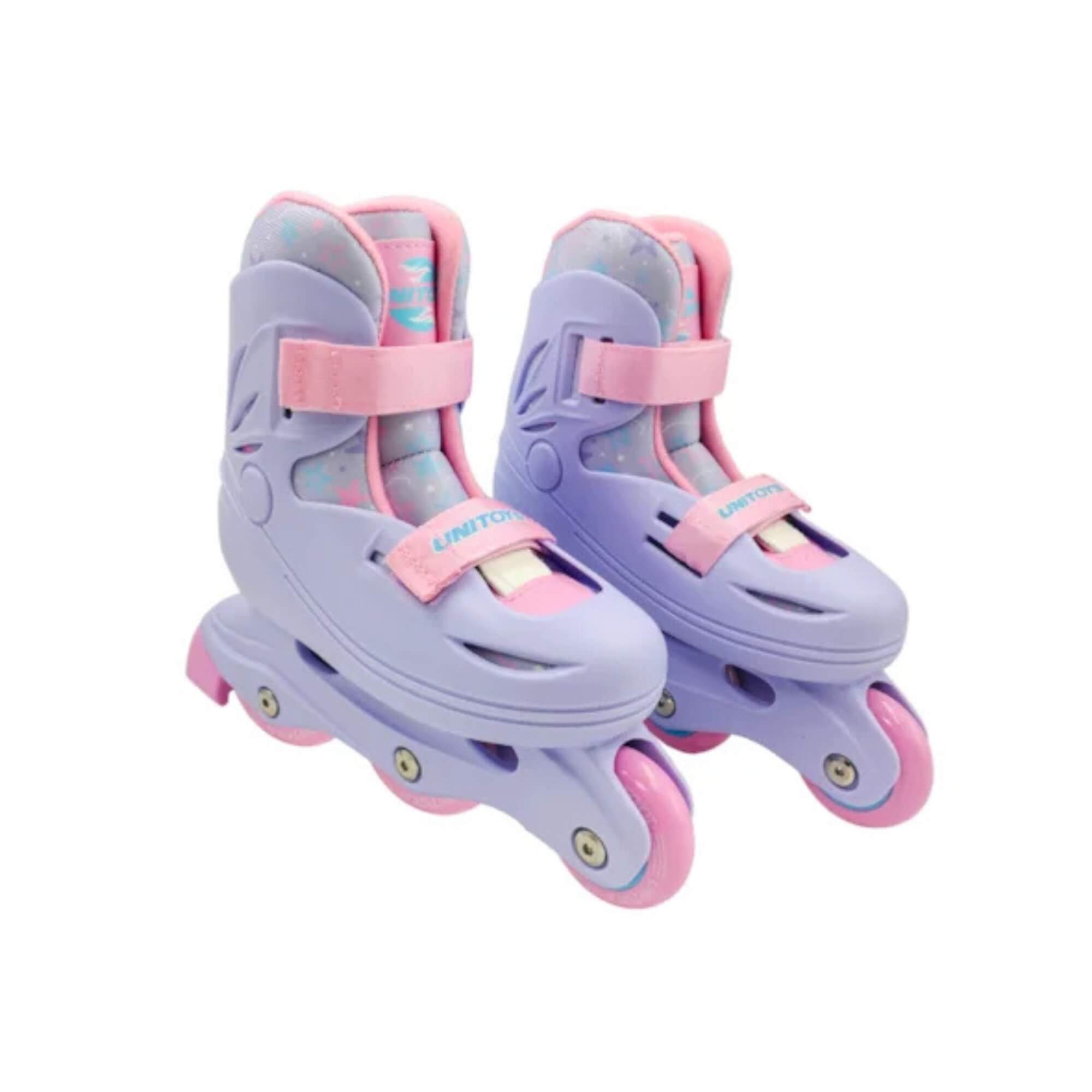 Patins Inline Candy Lilás Tamanho 32-33 (P) Unitoys - 3700