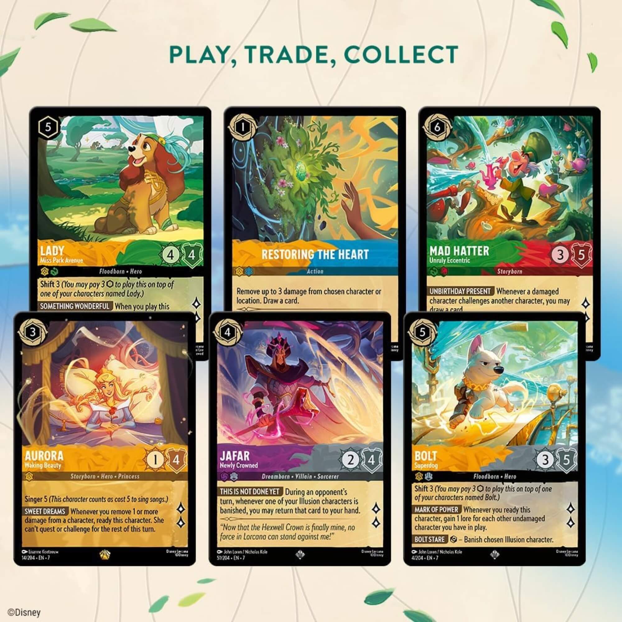Booster Caixa com 24 Disney Lorcana Set 7 - Archazia's Island Copag - 80276