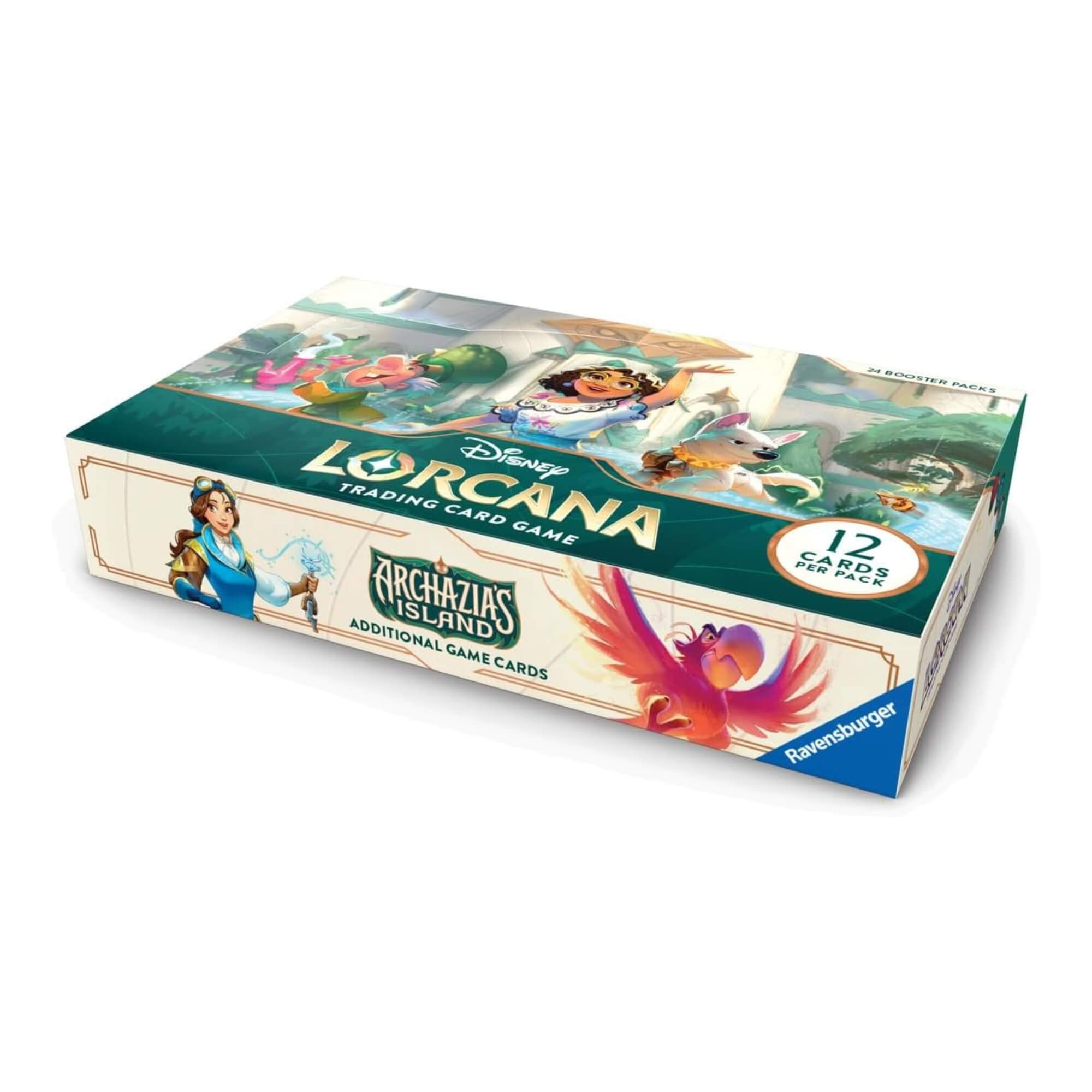 Booster Caixa com 24 Disney Lorcana Set 7 - Archazia's Island Copag - 80276