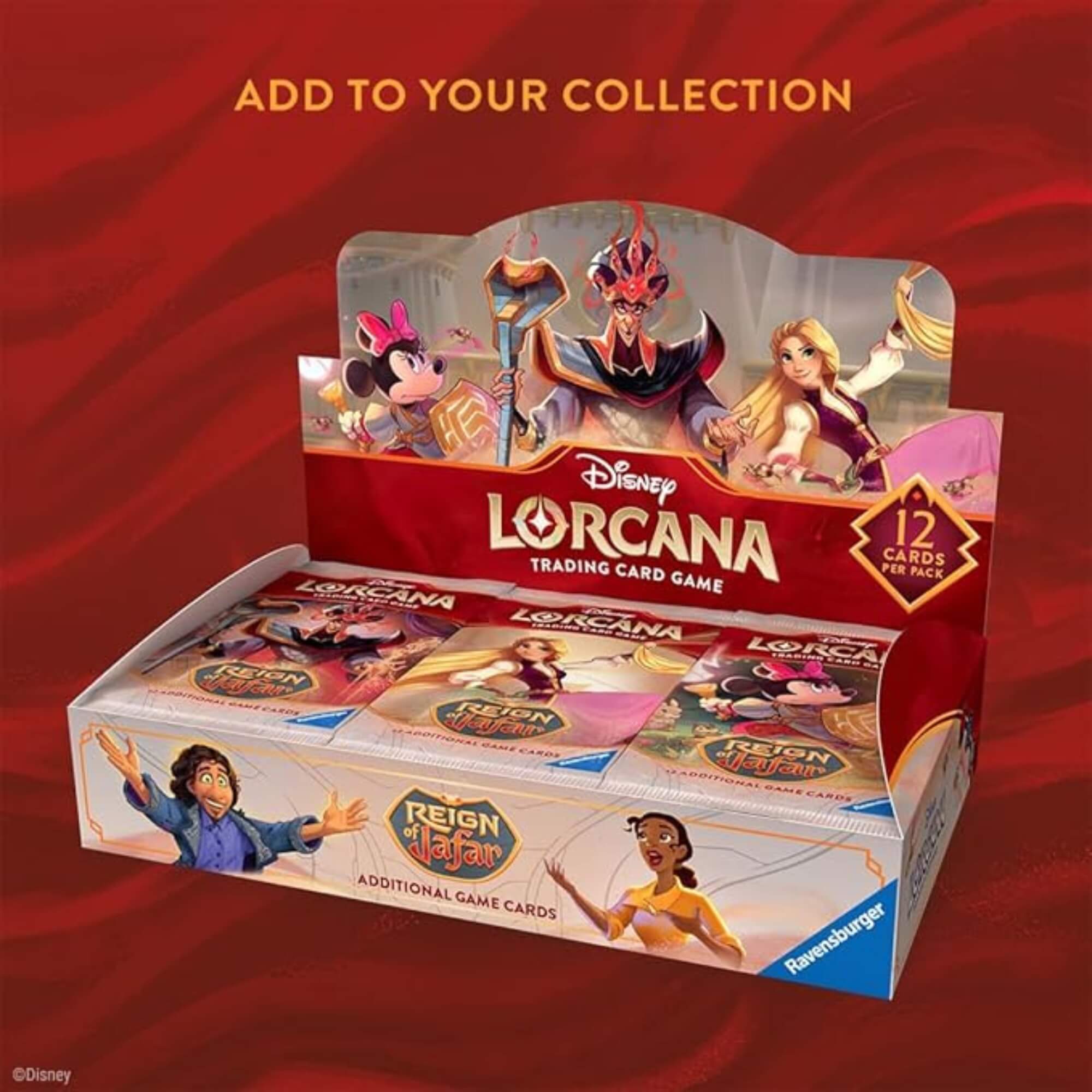Booster Caixa com 24 Disney Lorcana Set 8 - Reign of Jafar Copag - 83121