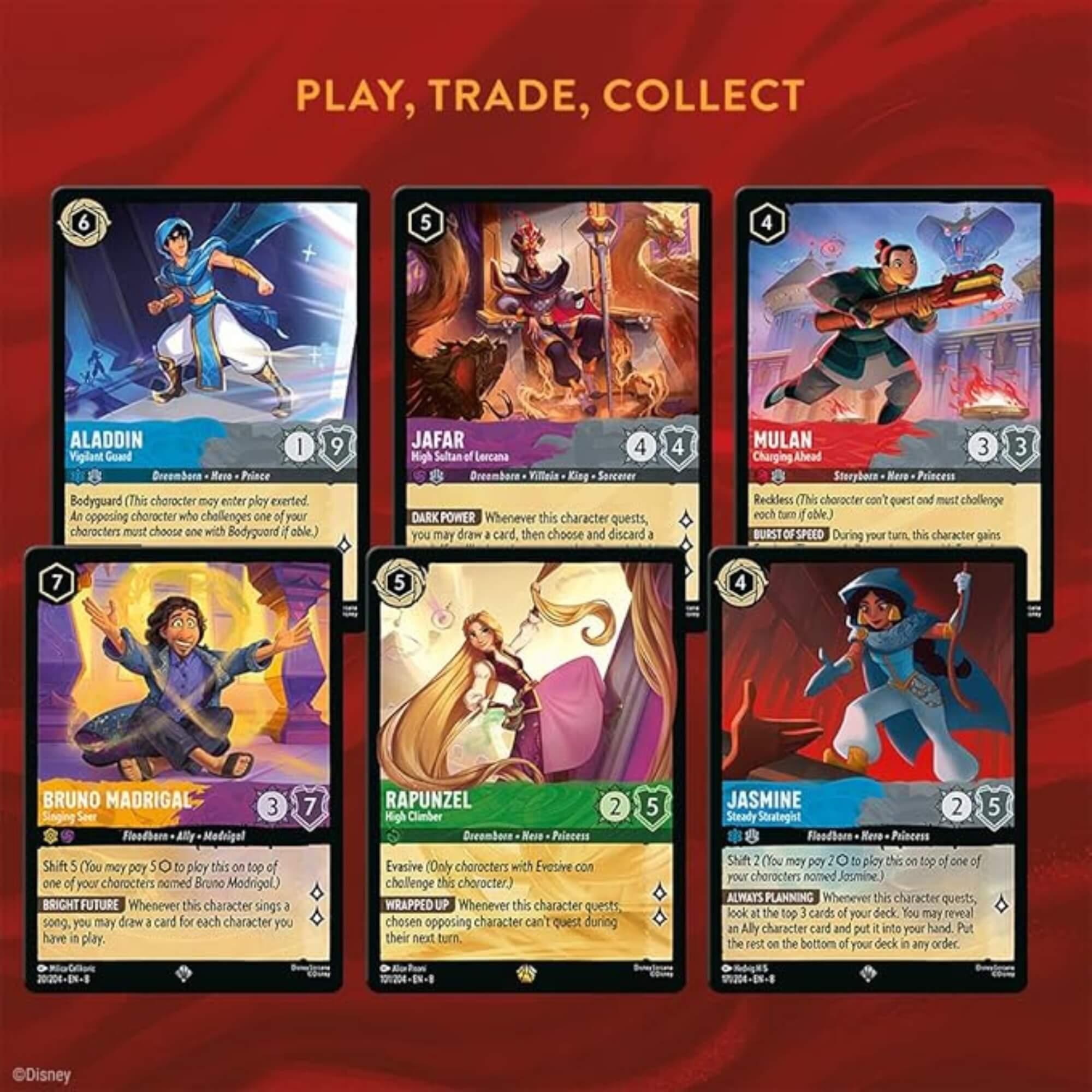 Booster Caixa com 24 Disney Lorcana Set 8 - Reign of Jafar Copag - 83121