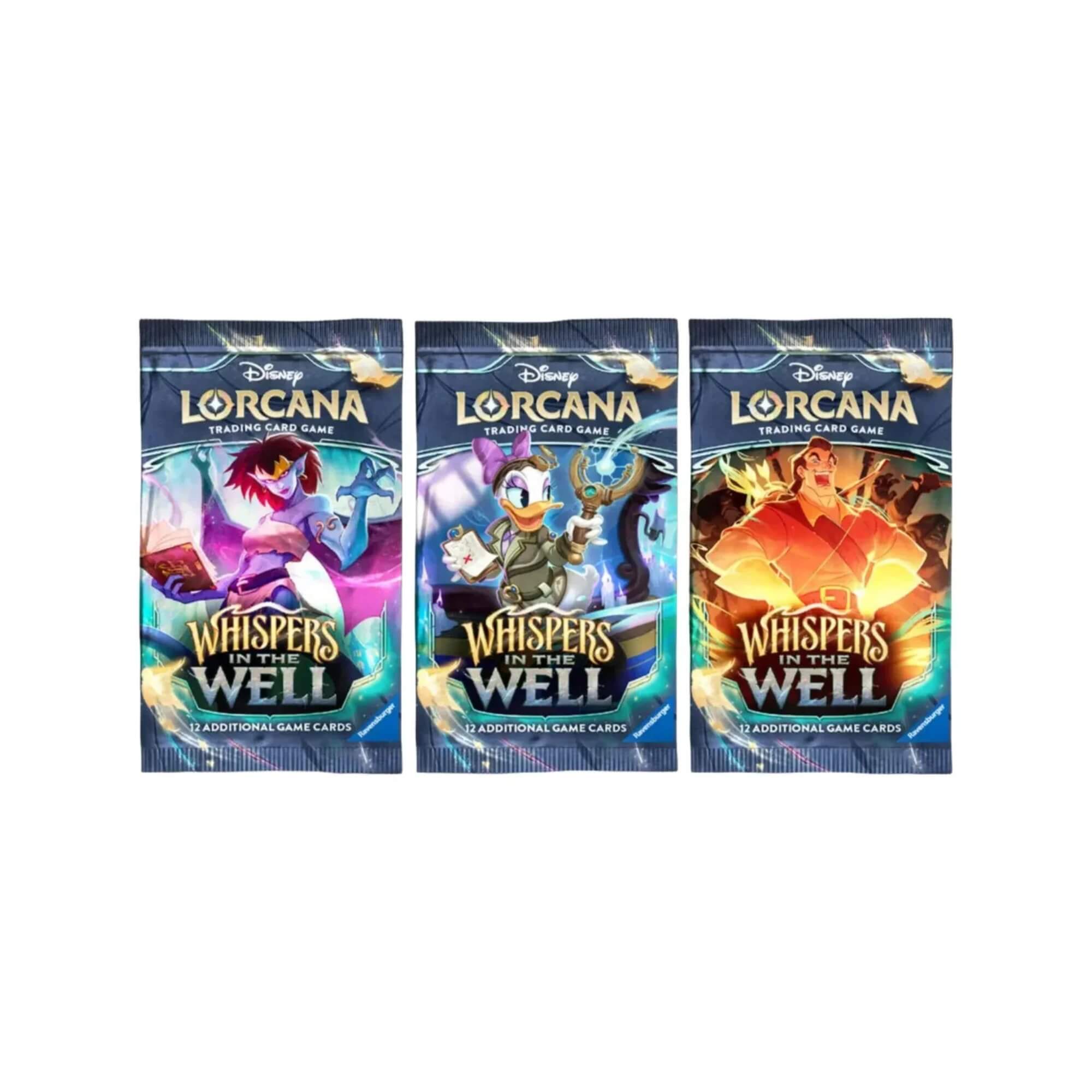 Booster Caixa com 24 Disney Lorcana Set 10 Whispers in The Well Copag - 83166