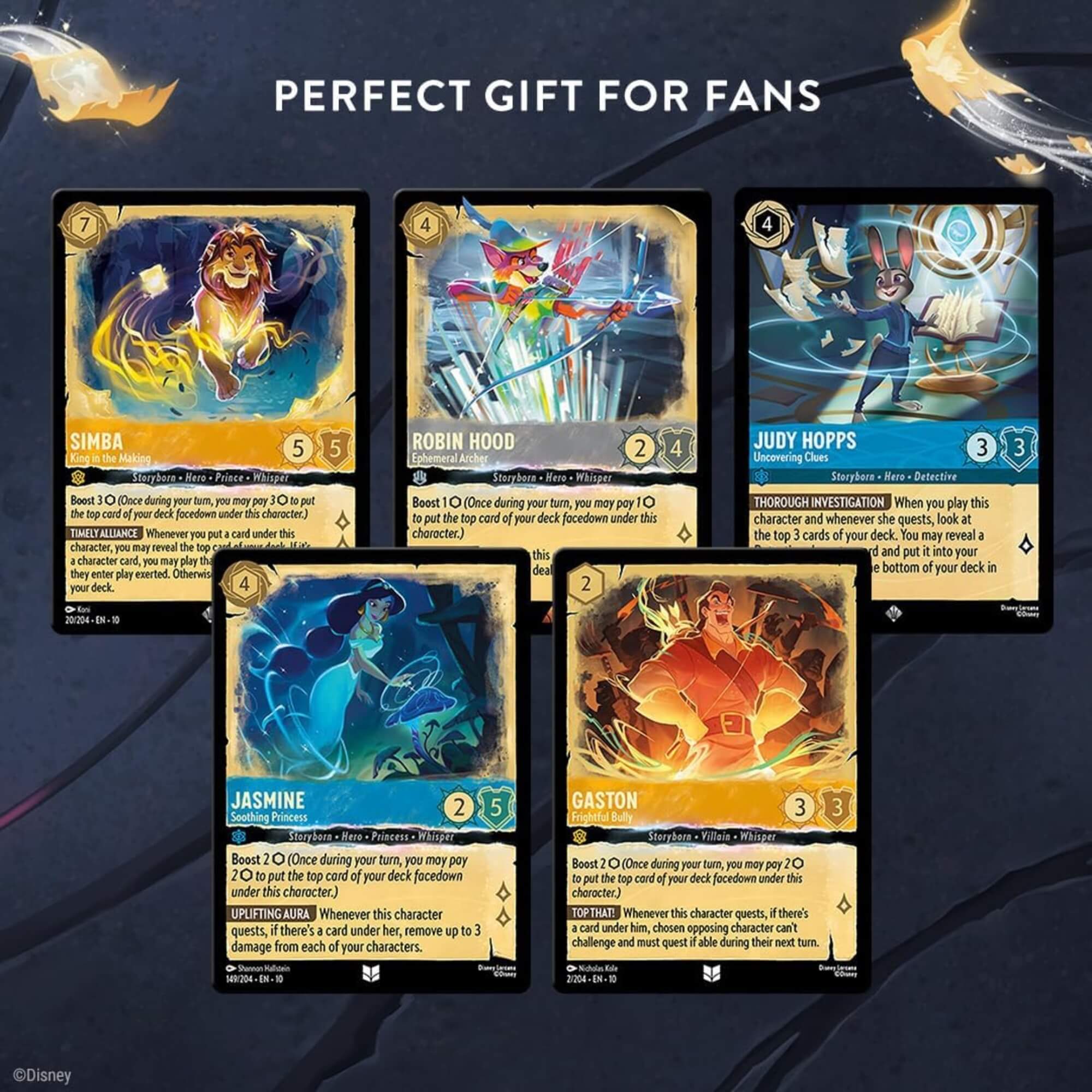 Booster Caixa com 24 Disney Lorcana Set 10 Whispers in The Well Copag - 83166