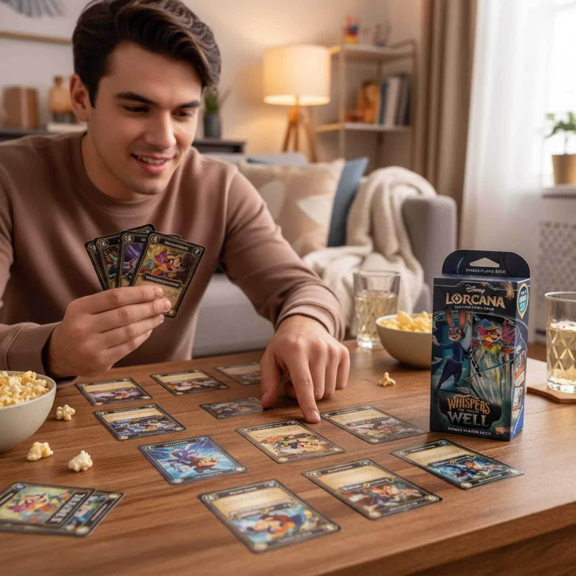 Lorcana Starter Deck Disney Set 10 - Judy Hopps e Robin Hood Copag - 83543