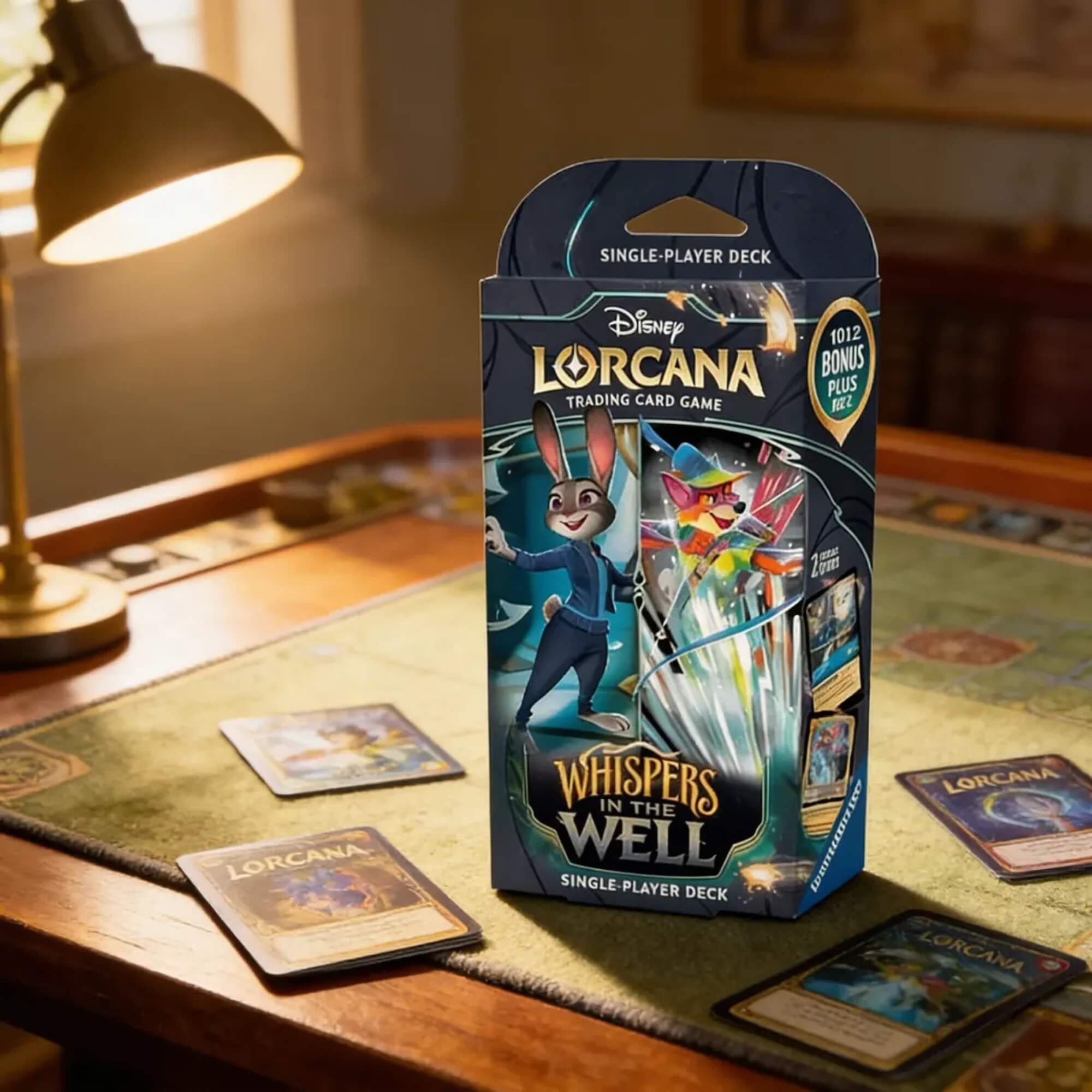 Lorcana Starter Deck Disney Set 10 - Judy Hopps e Robin Hood Copag - 83543