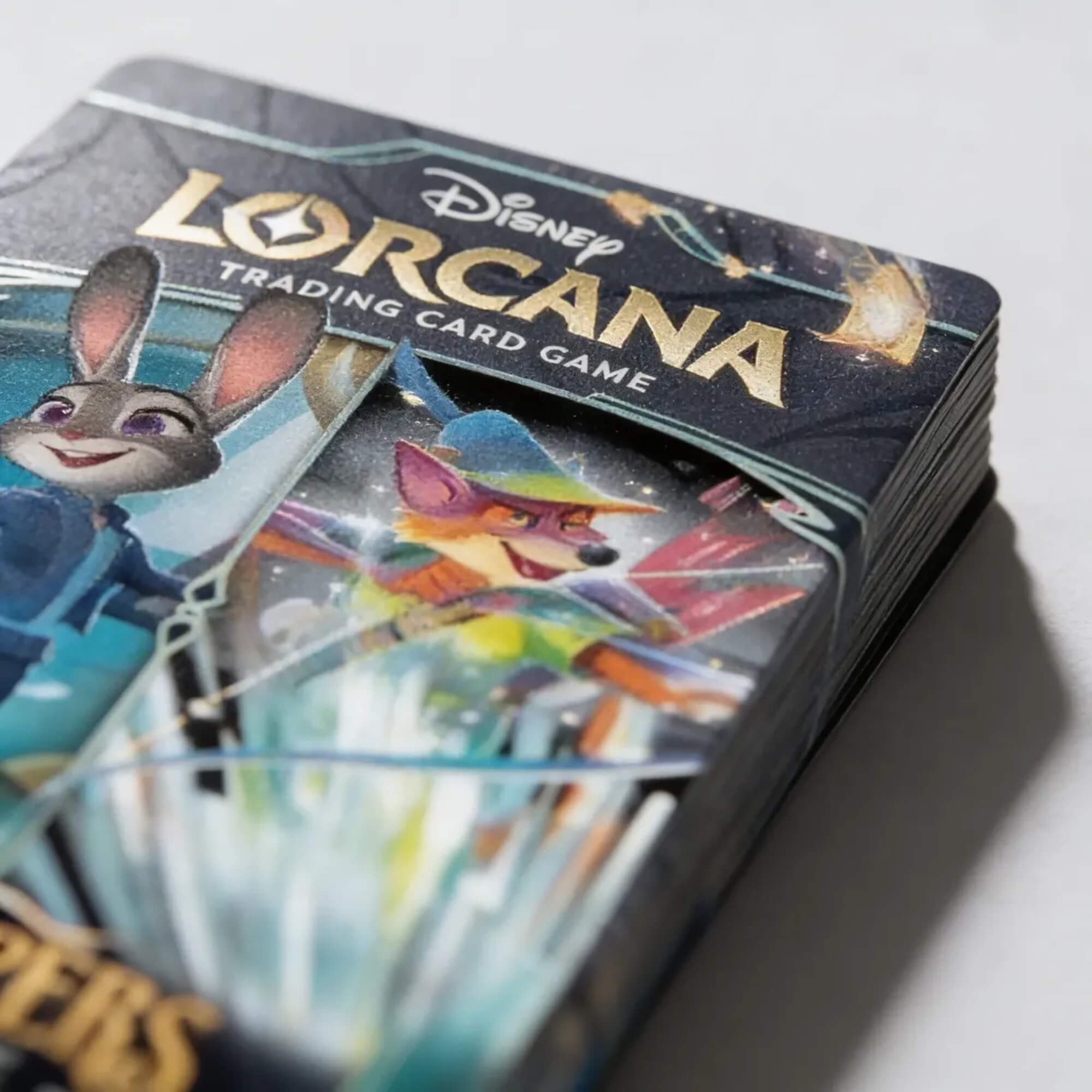 Lorcana Starter Deck Disney Set 10 - Judy Hopps e Robin Hood Copag - 83543