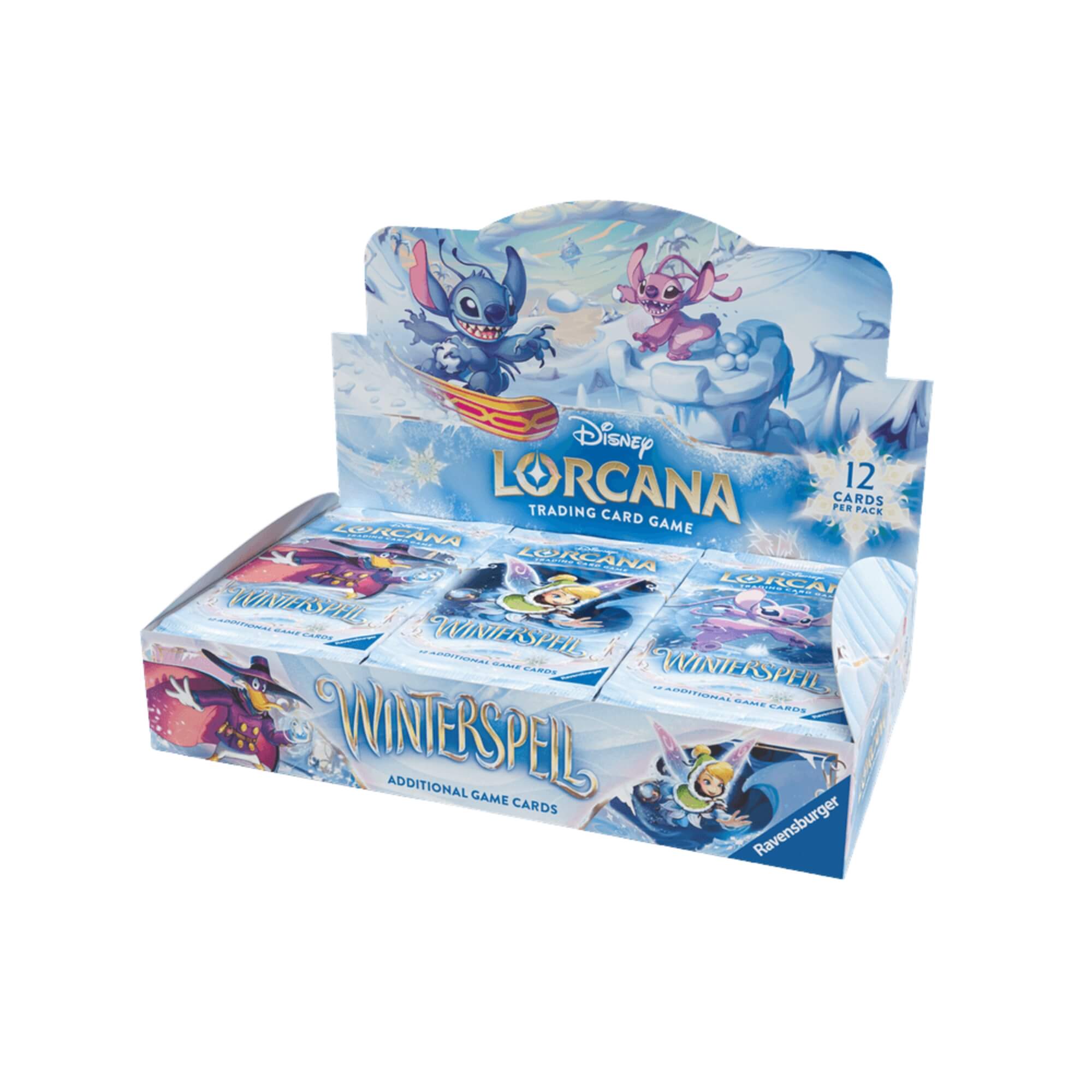 Booster Caixa com 24 Disney Lorcana Set 11 - Winterspell Copag - 83607