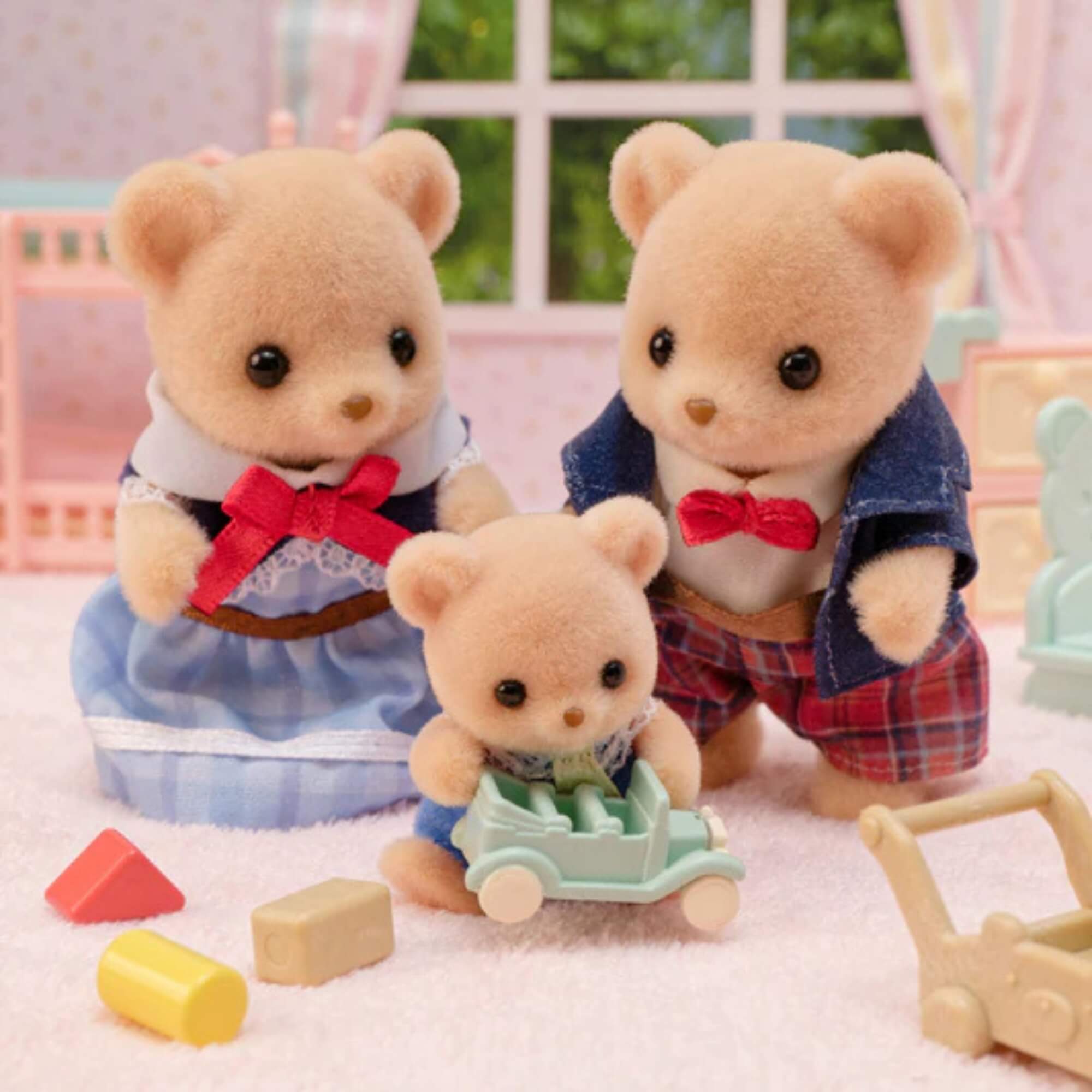 Família do Urso Biscoito Sylvanian Families Epoch - 5851