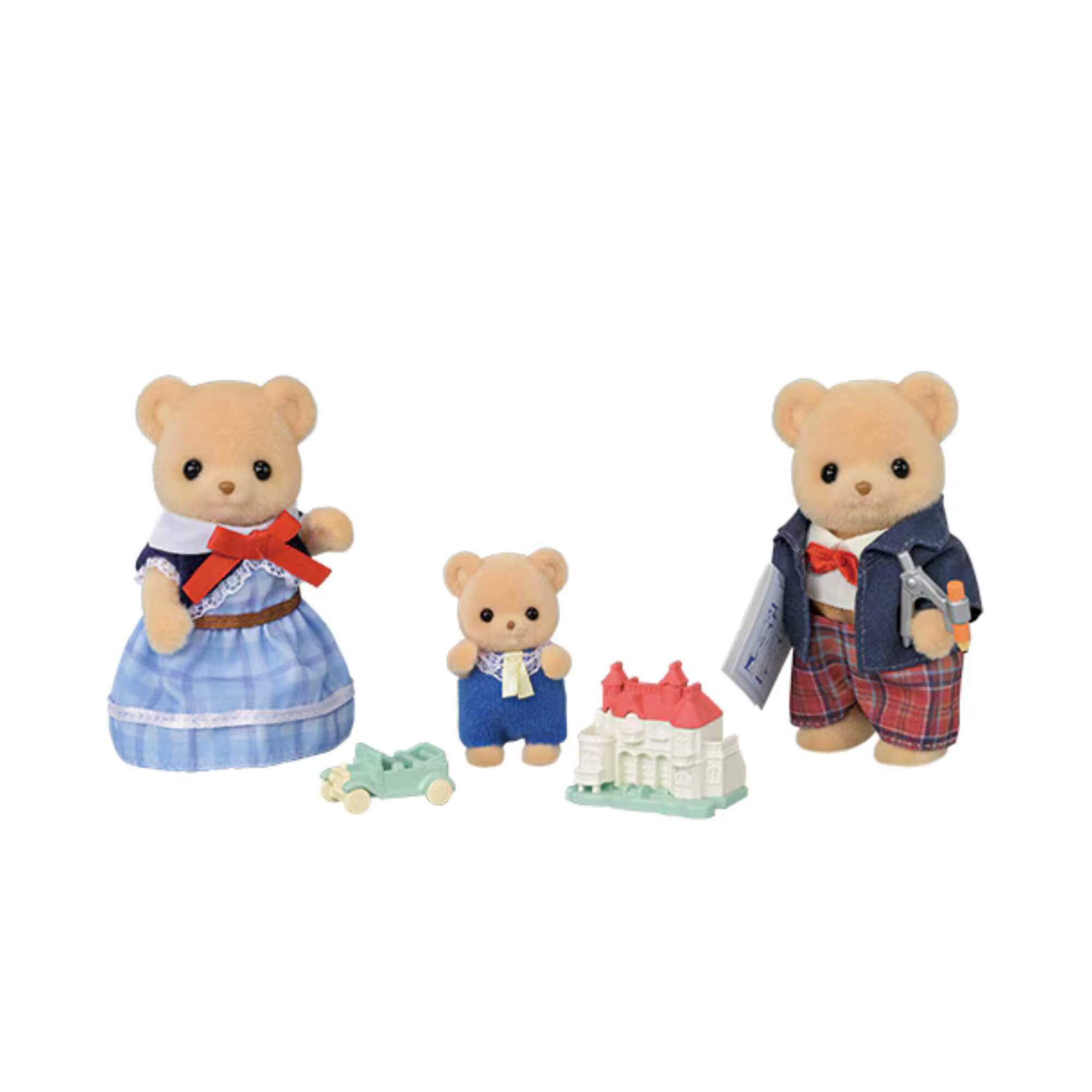 Família do Urso Biscoito Sylvanian Families Epoch - 5851