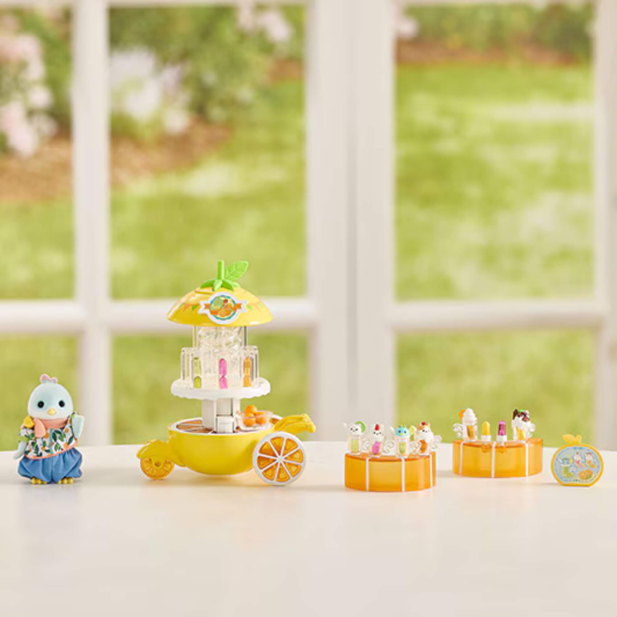 Quiosque de Suco do Pássaro Cítrico Sylvanian Families Epoch - 5861