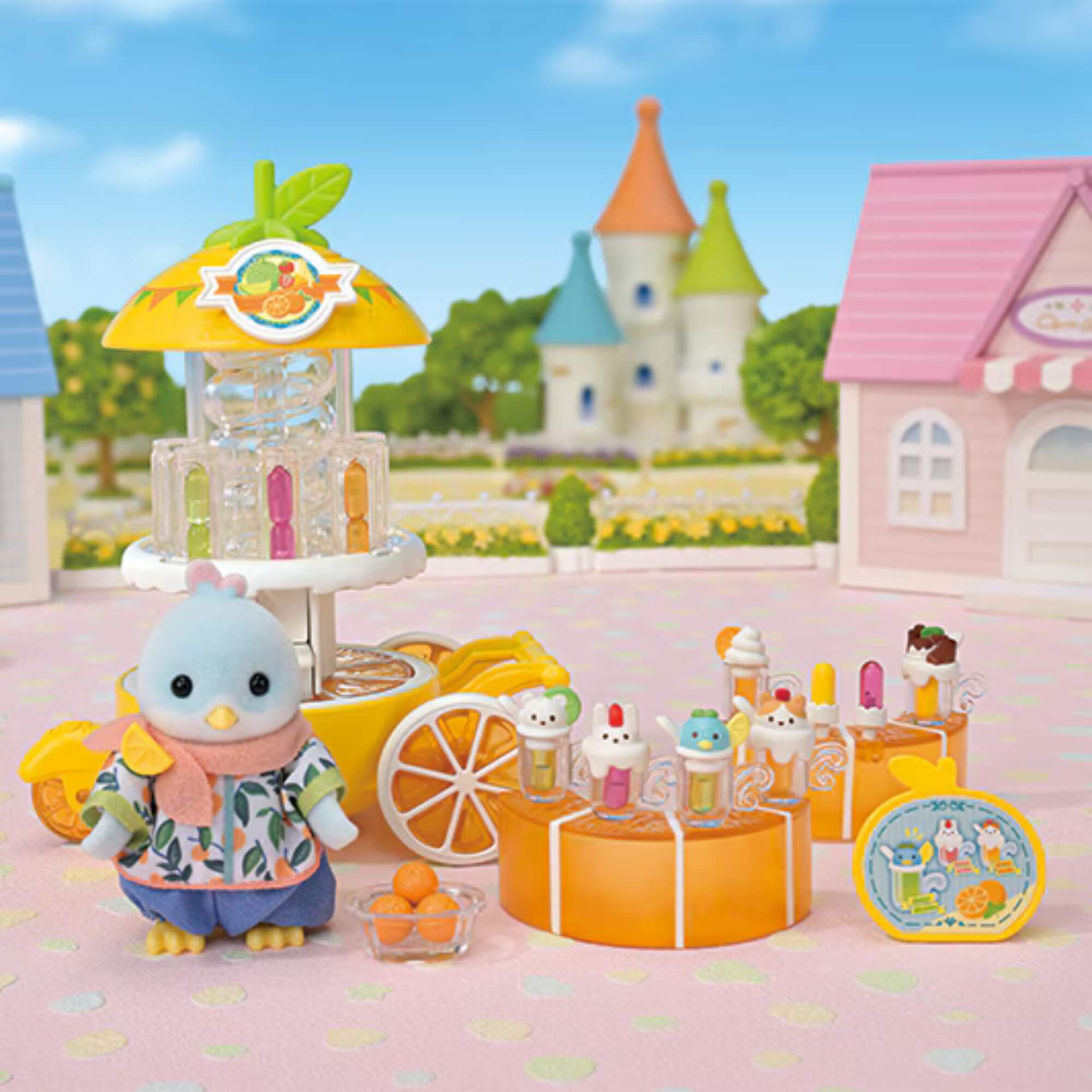 Quiosque de Suco do Pássaro Cítrico Sylvanian Families Epoch - 5861