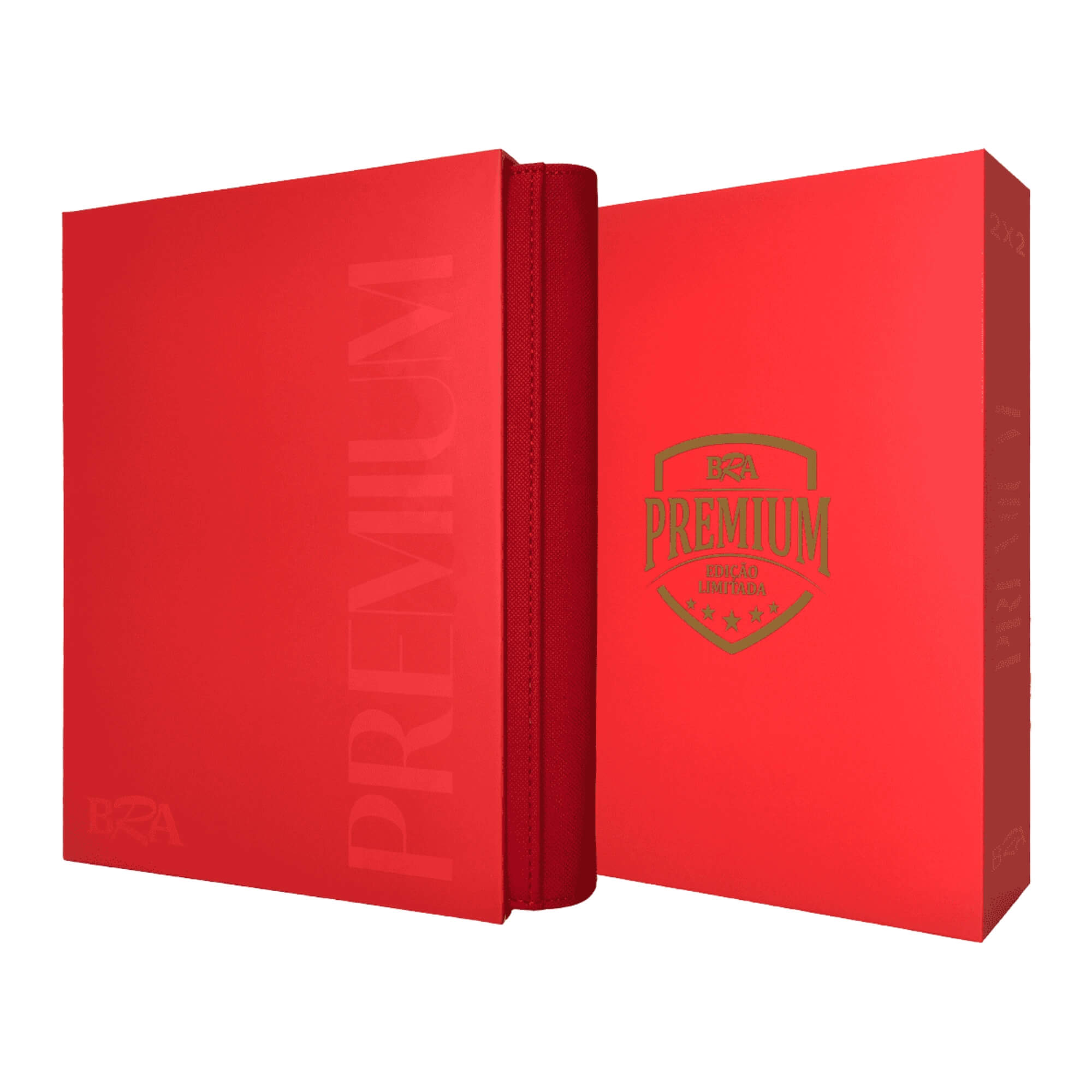 Pasta Premium 2x2 Vermelha (Comporta até 160 Cards) BRA - BC-2041