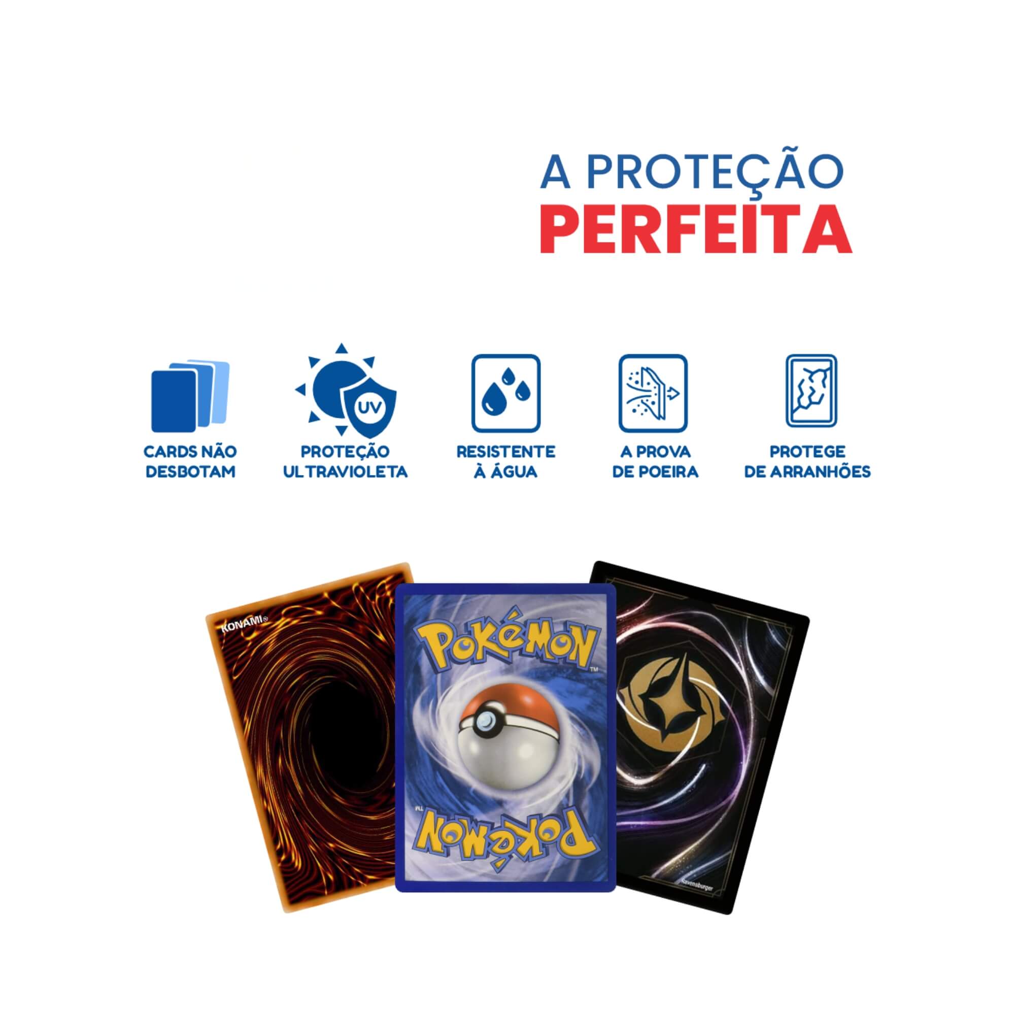 Pasta Premium Formato Especial 4x4 Preta/Vermelha (Comporta até 1024 Cards) BRA - BC-2060-1
