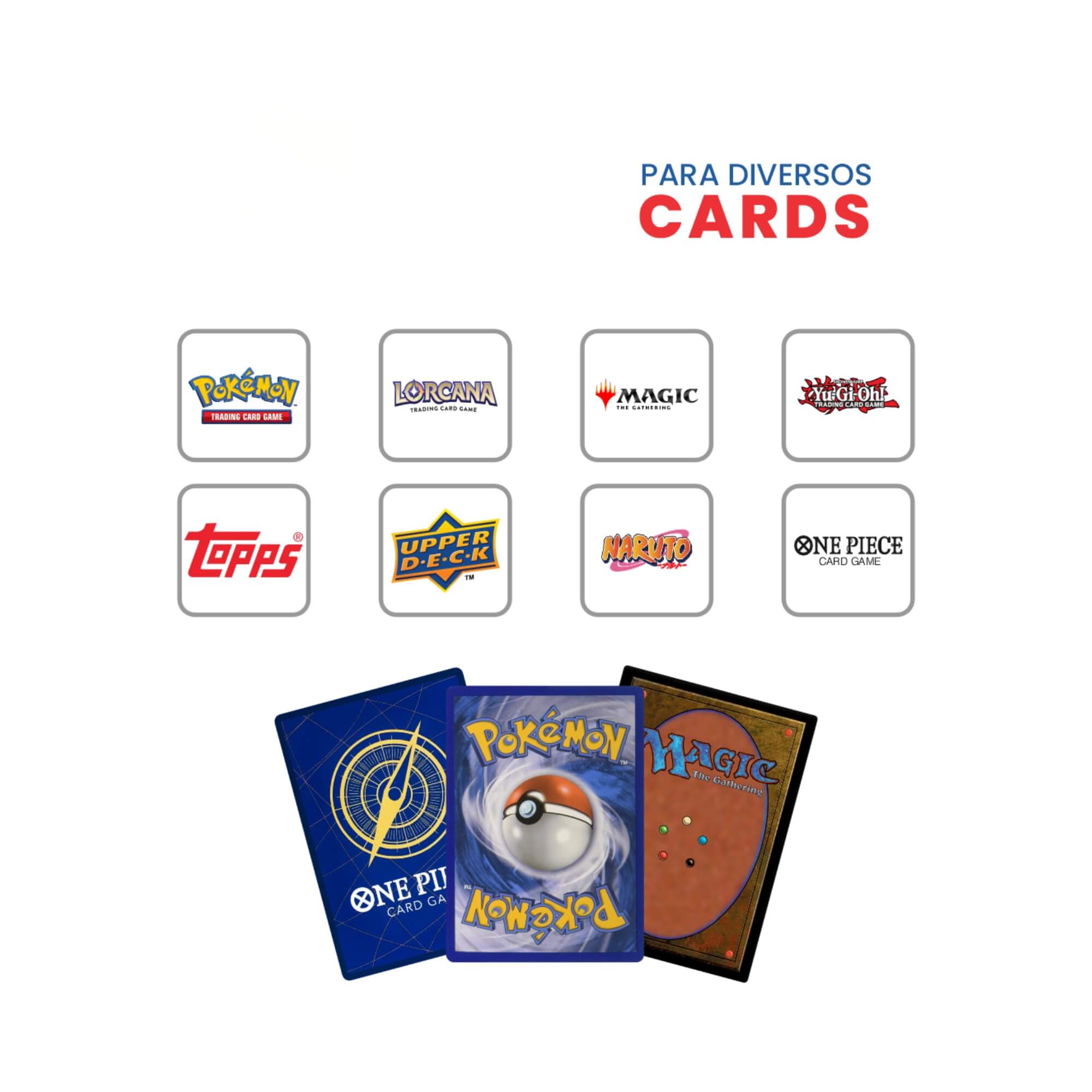 Pasta Premium Formato Especial 4x4 Preta/Vermelha (Comporta até 1024 Cards) BRA - BC-2060-1