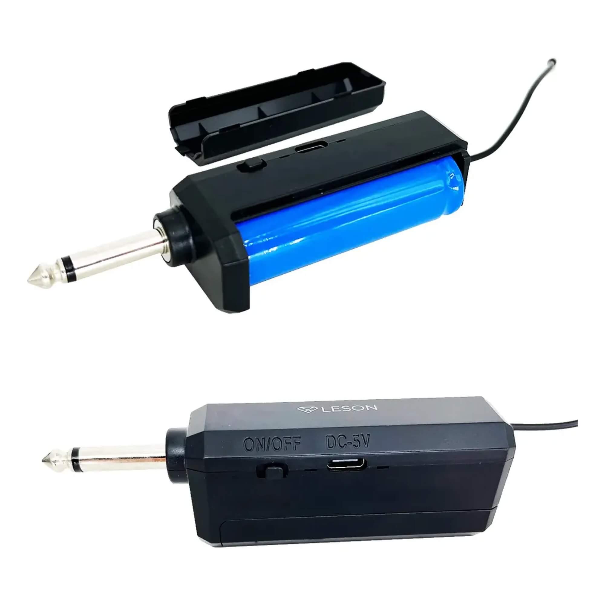 Microfone Sem Fio PartyVoice Portátil Lapela Bege Leson - 2NS002CLB