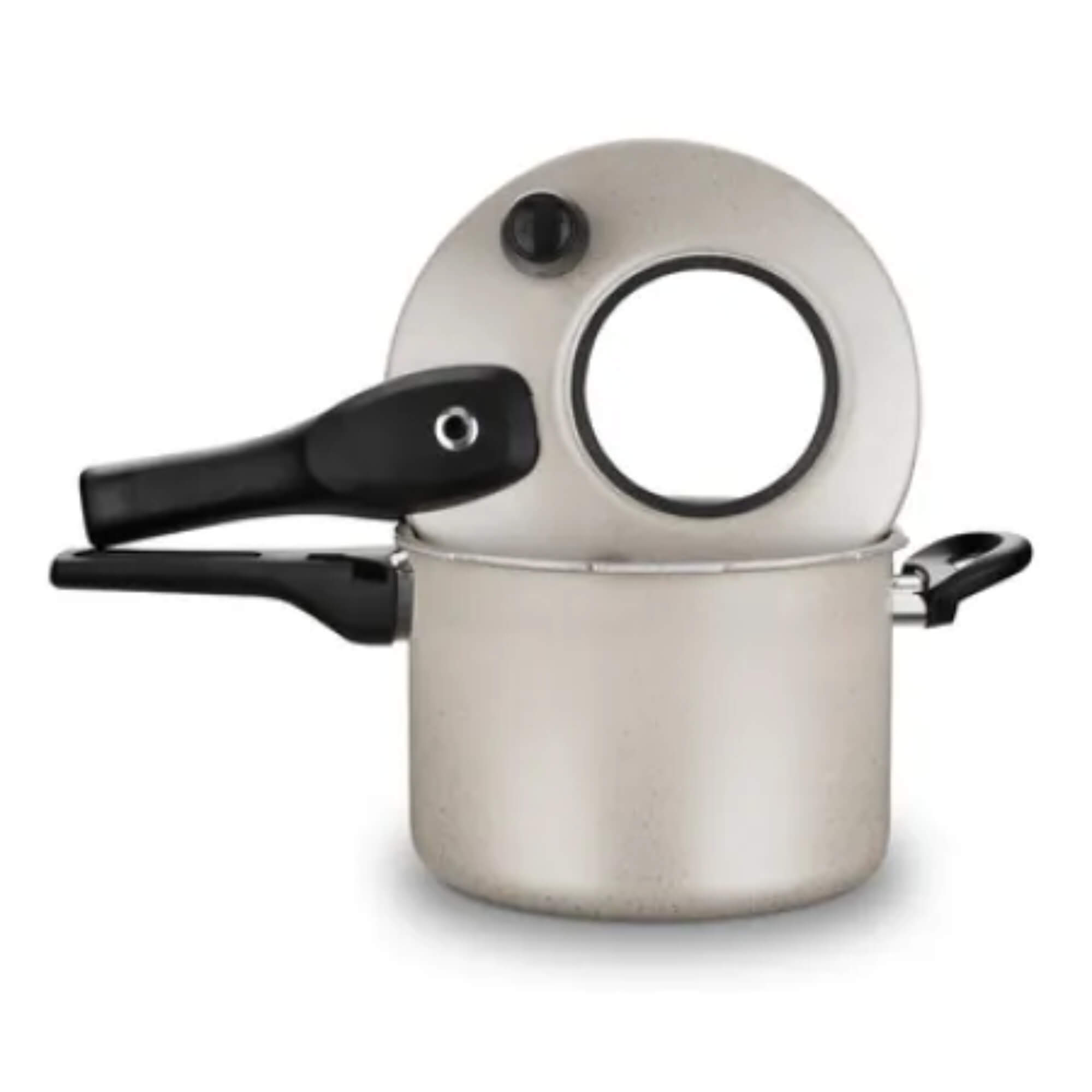 Panela de Pressão 4,5L com Visor Superior Indução Baunilha MTA - 6609