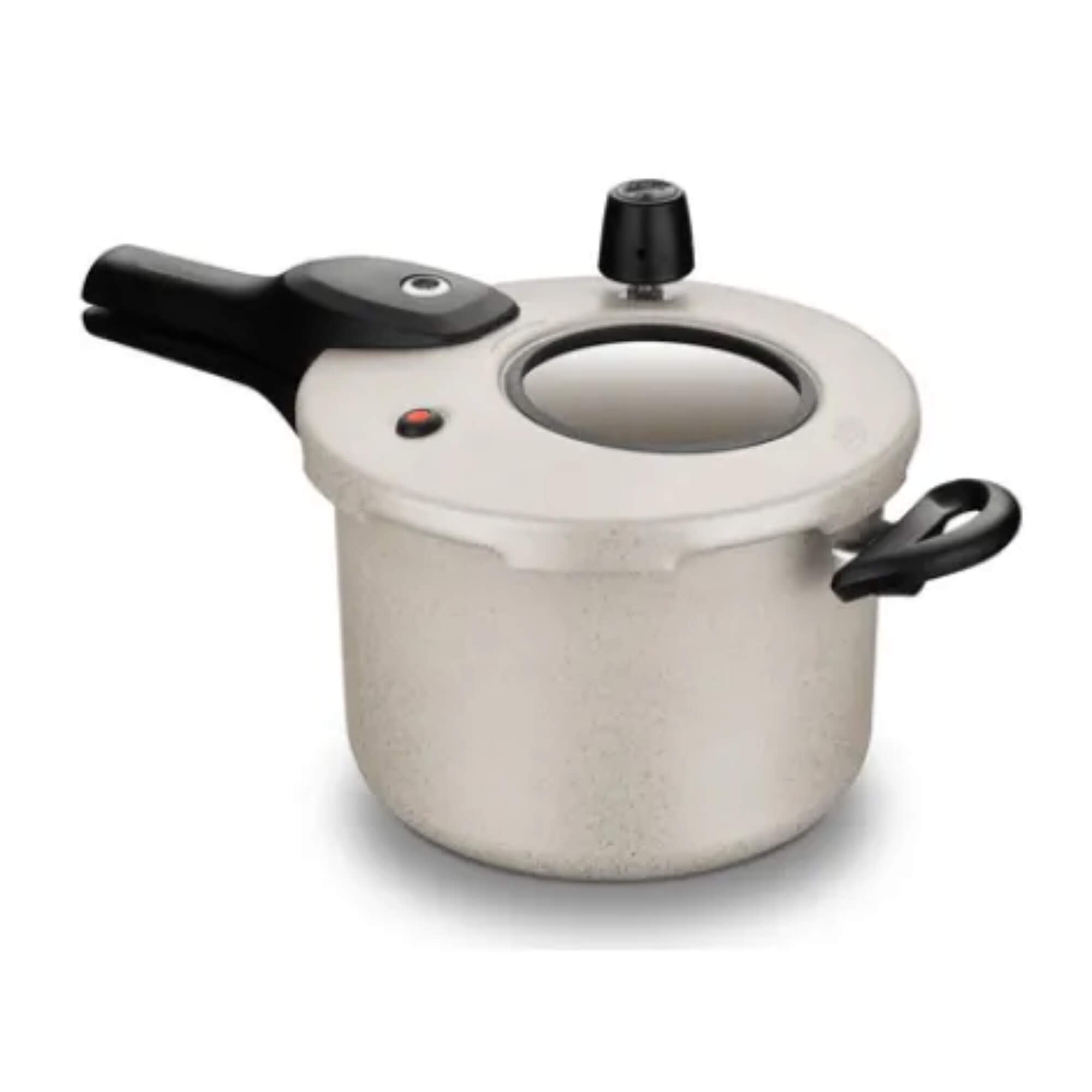 Panela de Pressão 4,5L com Visor Superior Indução Baunilha MTA - 6609