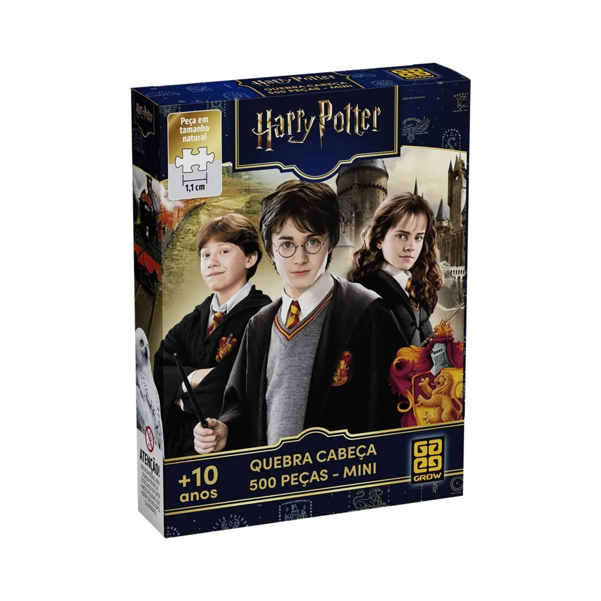 Mini Quebra-Cabeça 500 peças Harry Potter Grow - 04983