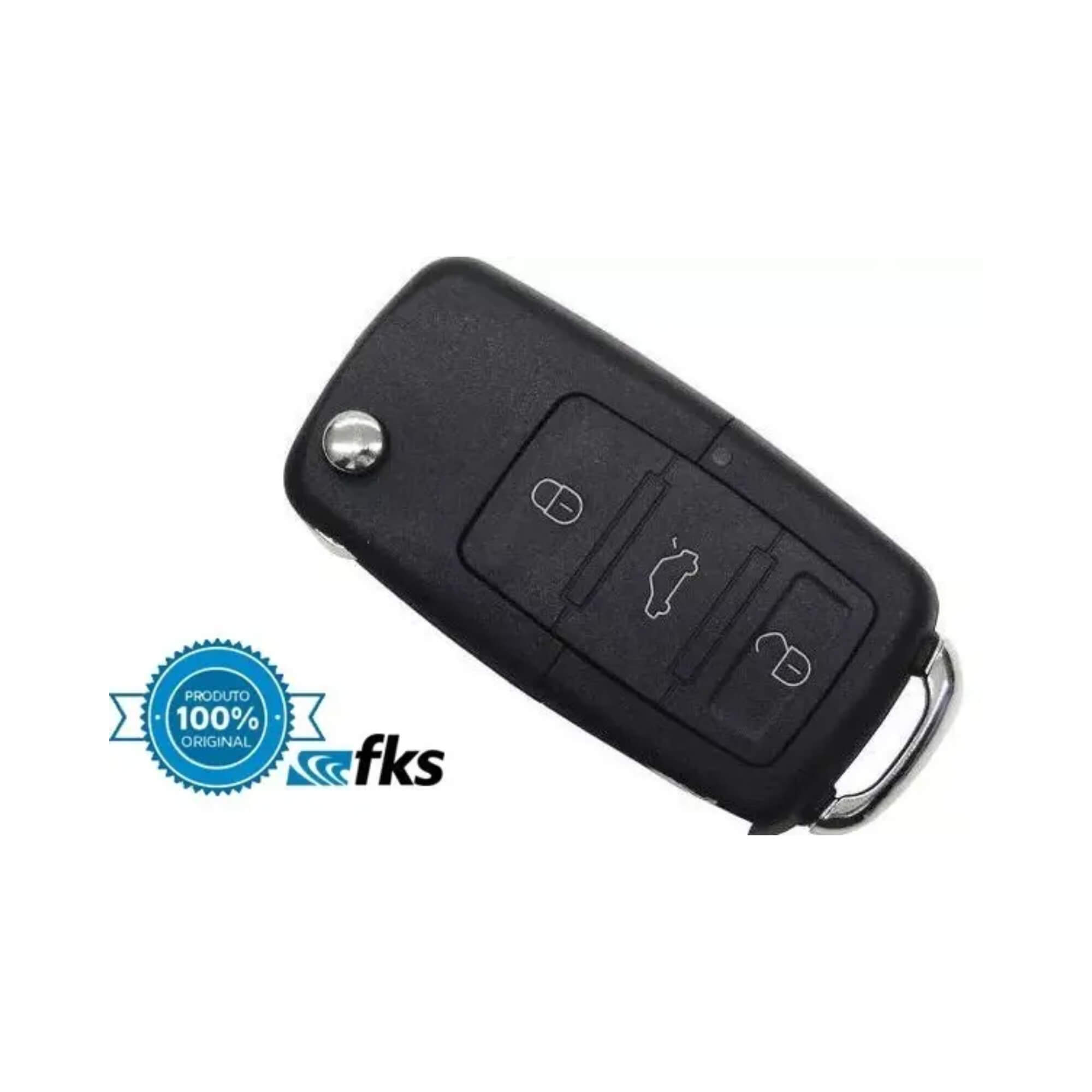 Controle remoto digital por radio-frequencia (RF), para central de alarme FKS - CR962