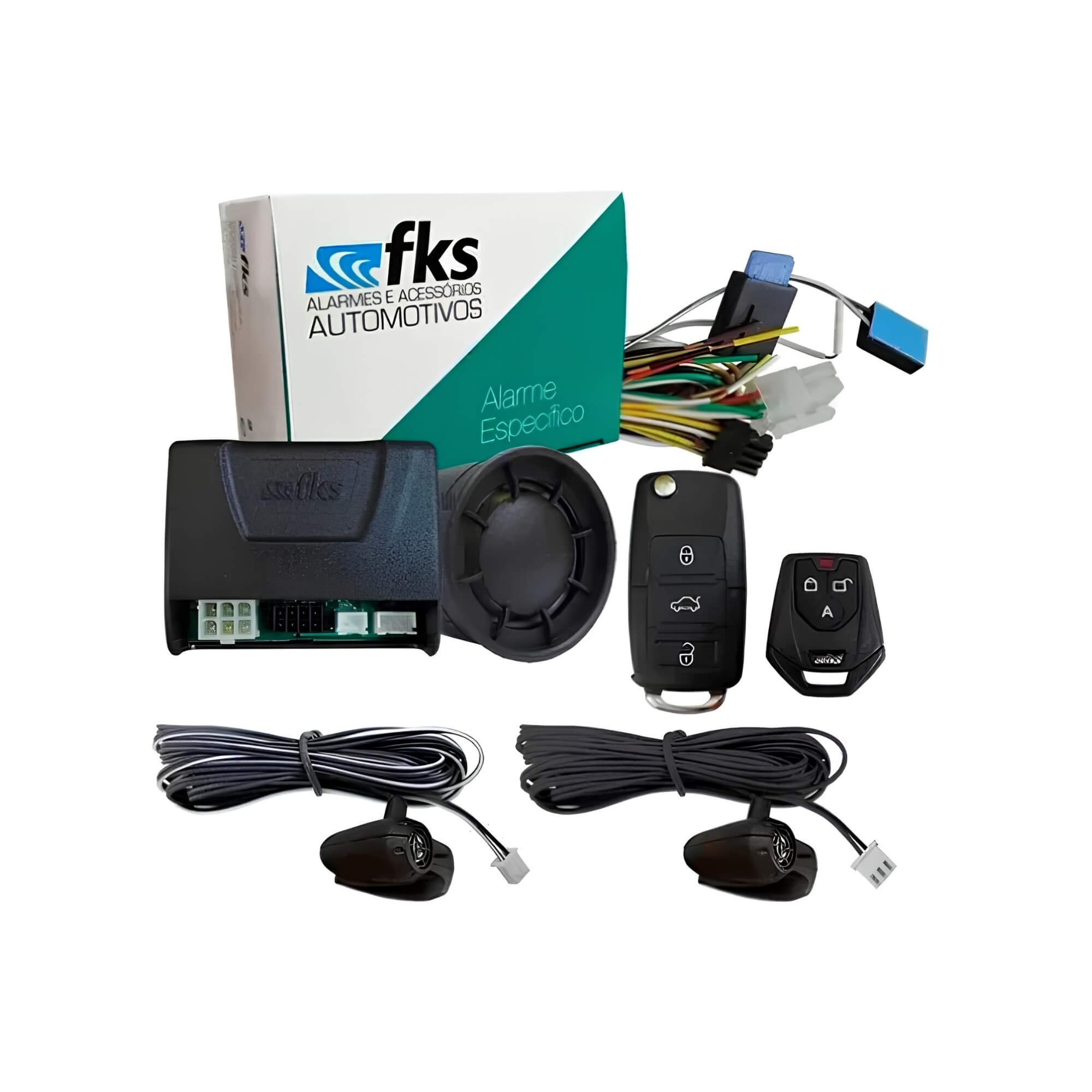 Alarme Automotivo VW Gol G5/G6/G7 Chave Canivete FKS - FK500 VW CR941/CR962