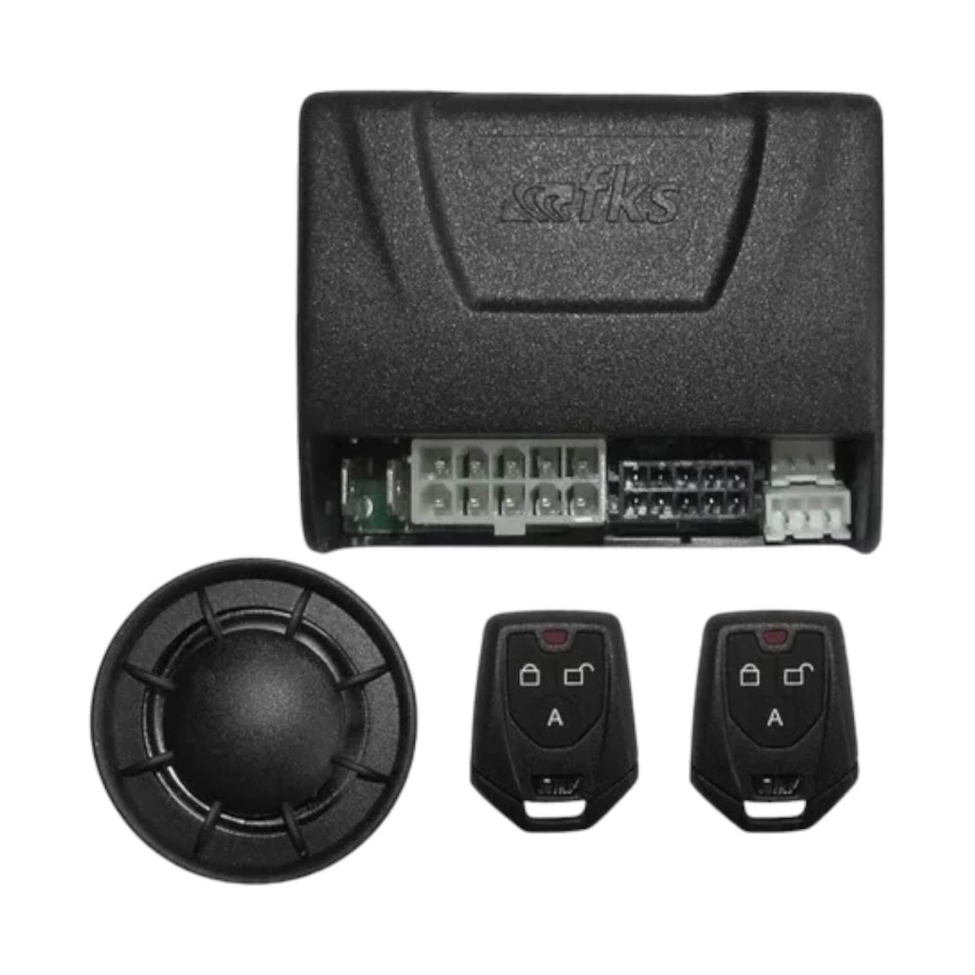 Alarme Automotivo Universal com Bloqueio do Motor FKS - FK902 CB C/02 CR941
