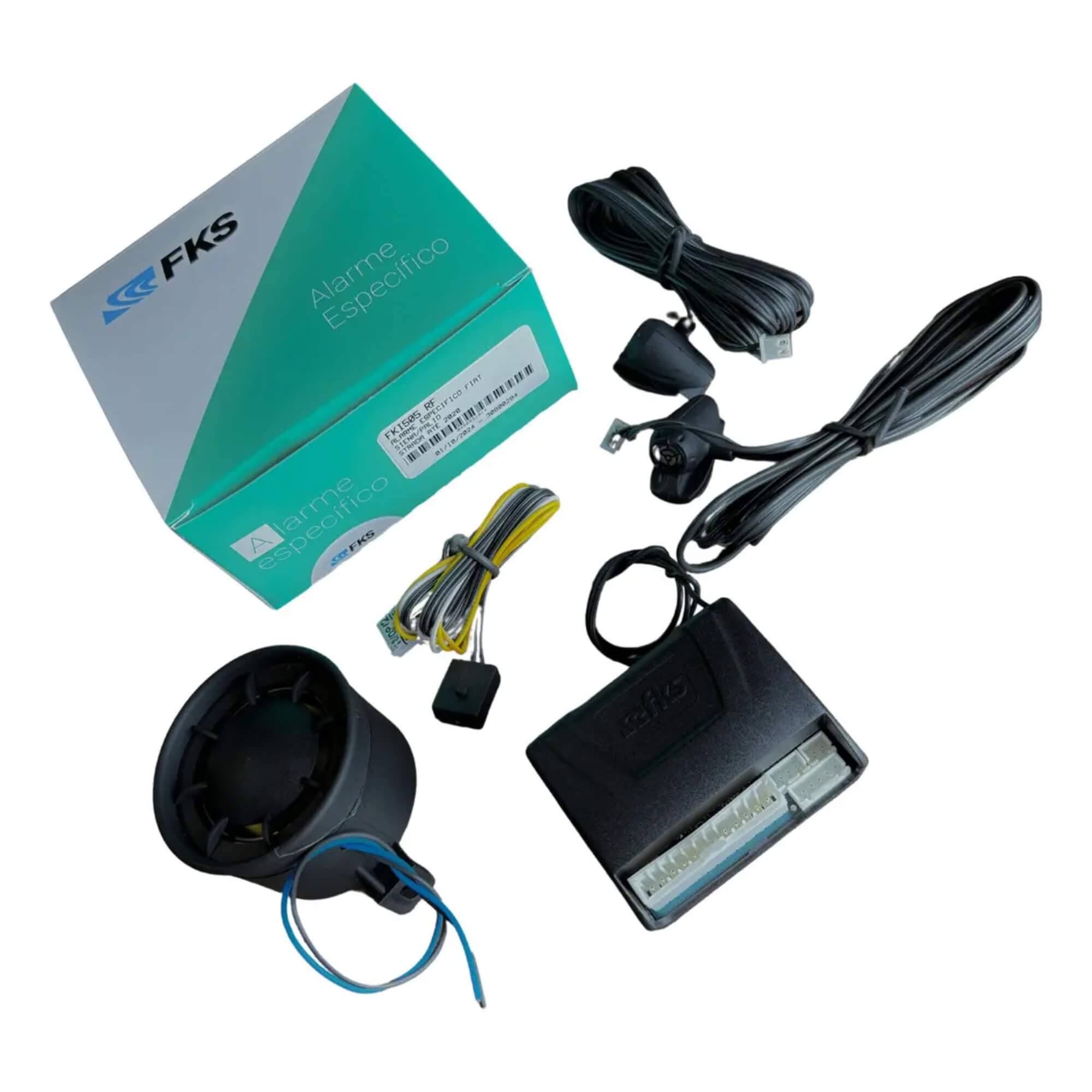 Alarme automotivo, baseado em tecnica digital FKS - FKI505 RF