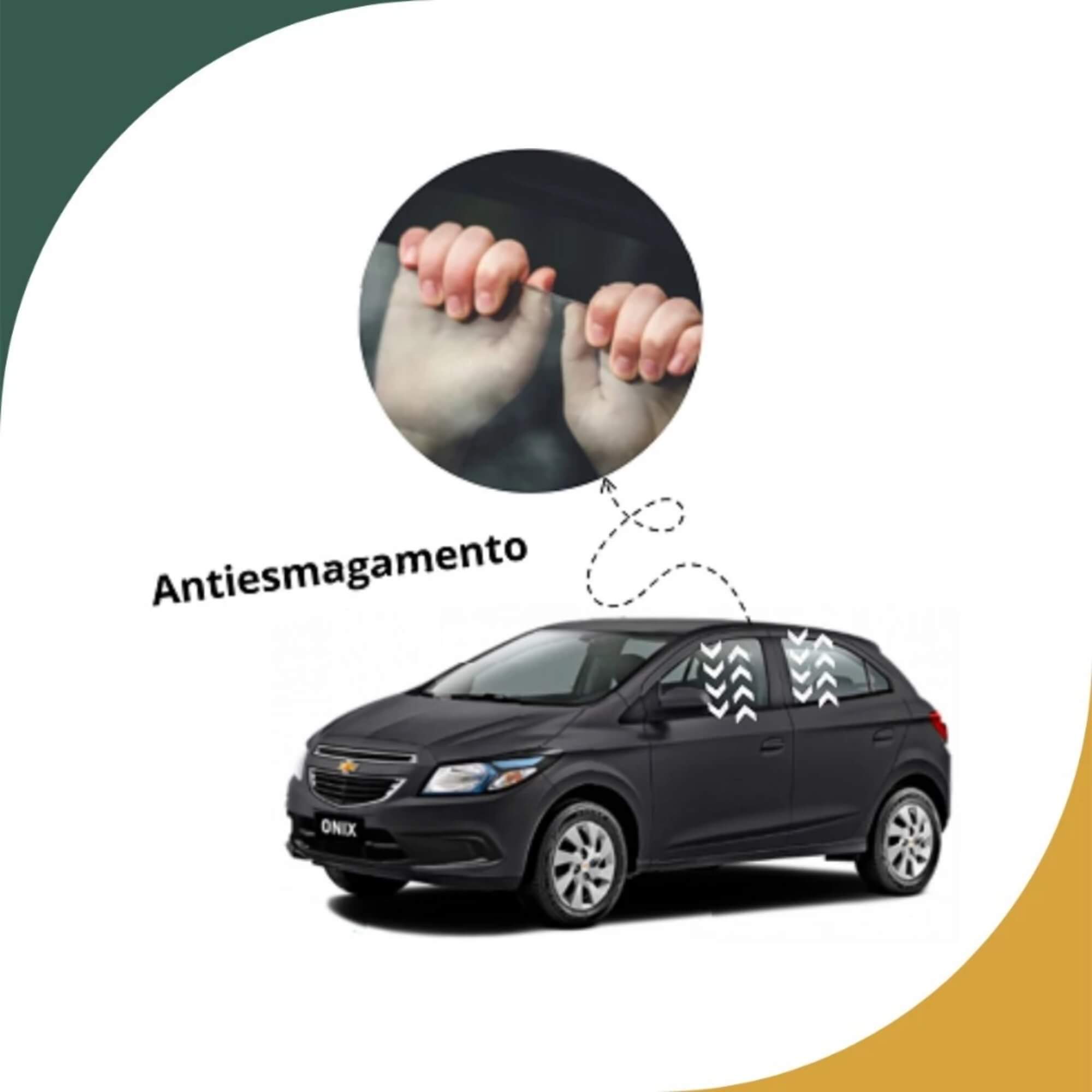 Módulo de Vidro Universal c/ Antiesmagamento 2 Portas FKS - MLV208 G2