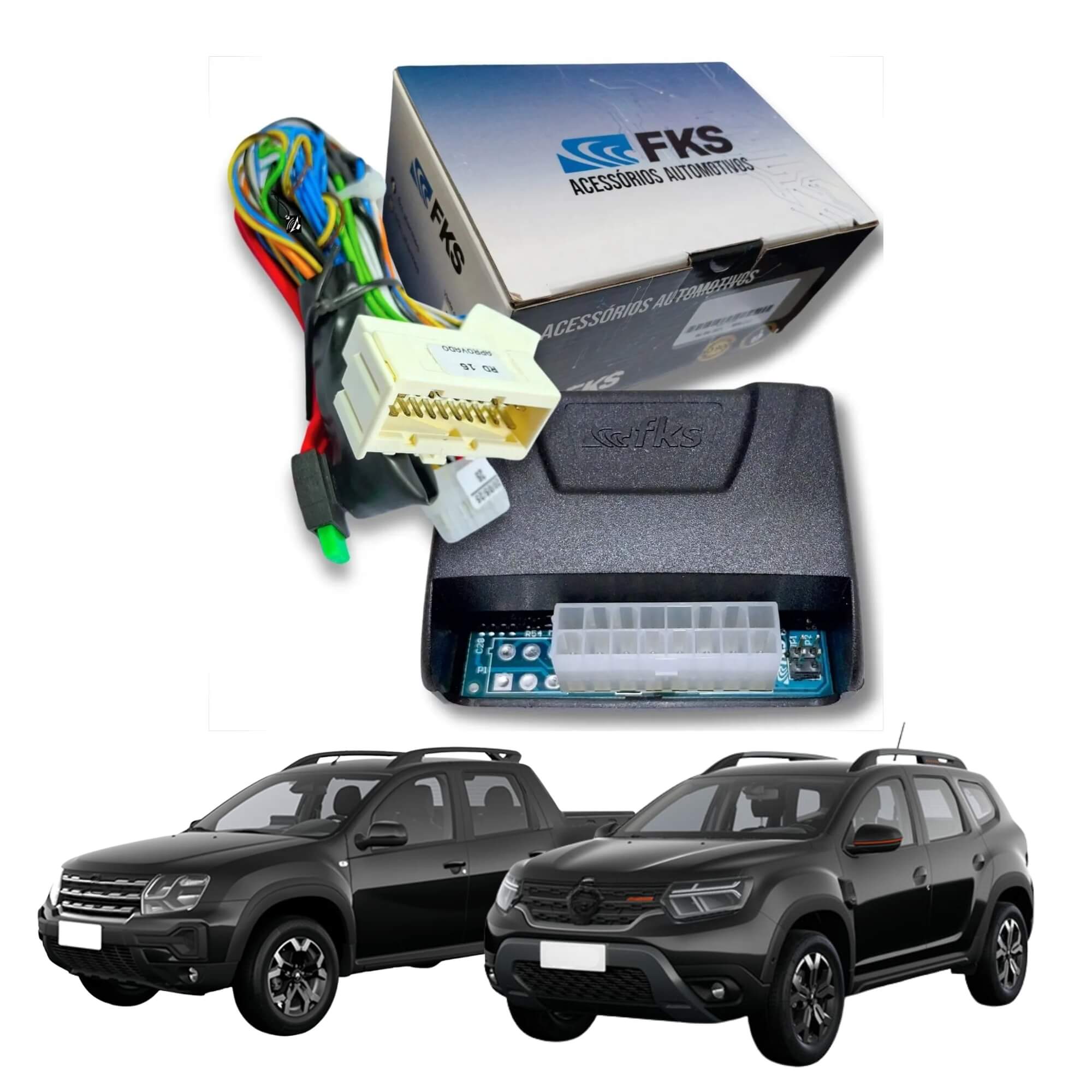 Módulo Acionamento de Vidros Elétricos Duster 16/19 e Oroch 16/25 FKS - MLV45 RD16