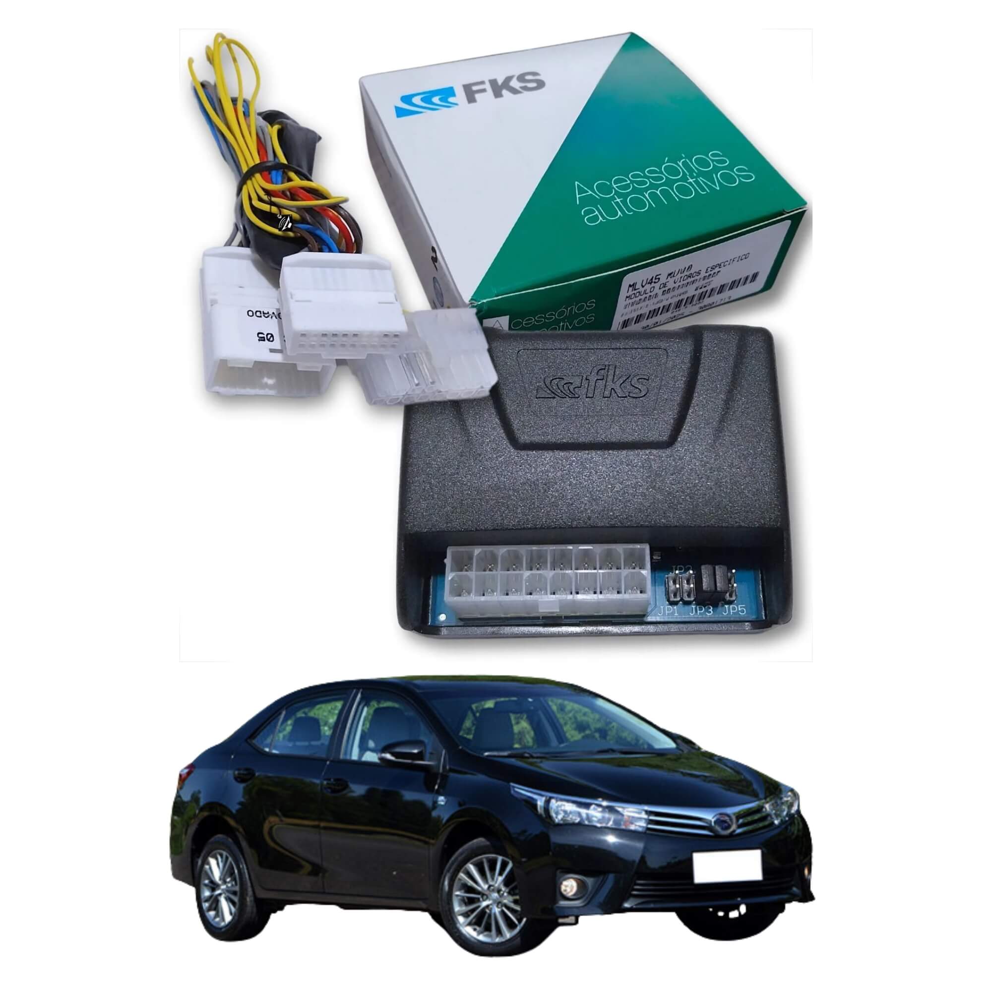 Módulo de Vidro Corolla XEI, Gli, XRS e Altis 2015 a 2019 FKS - MLV45 TC05