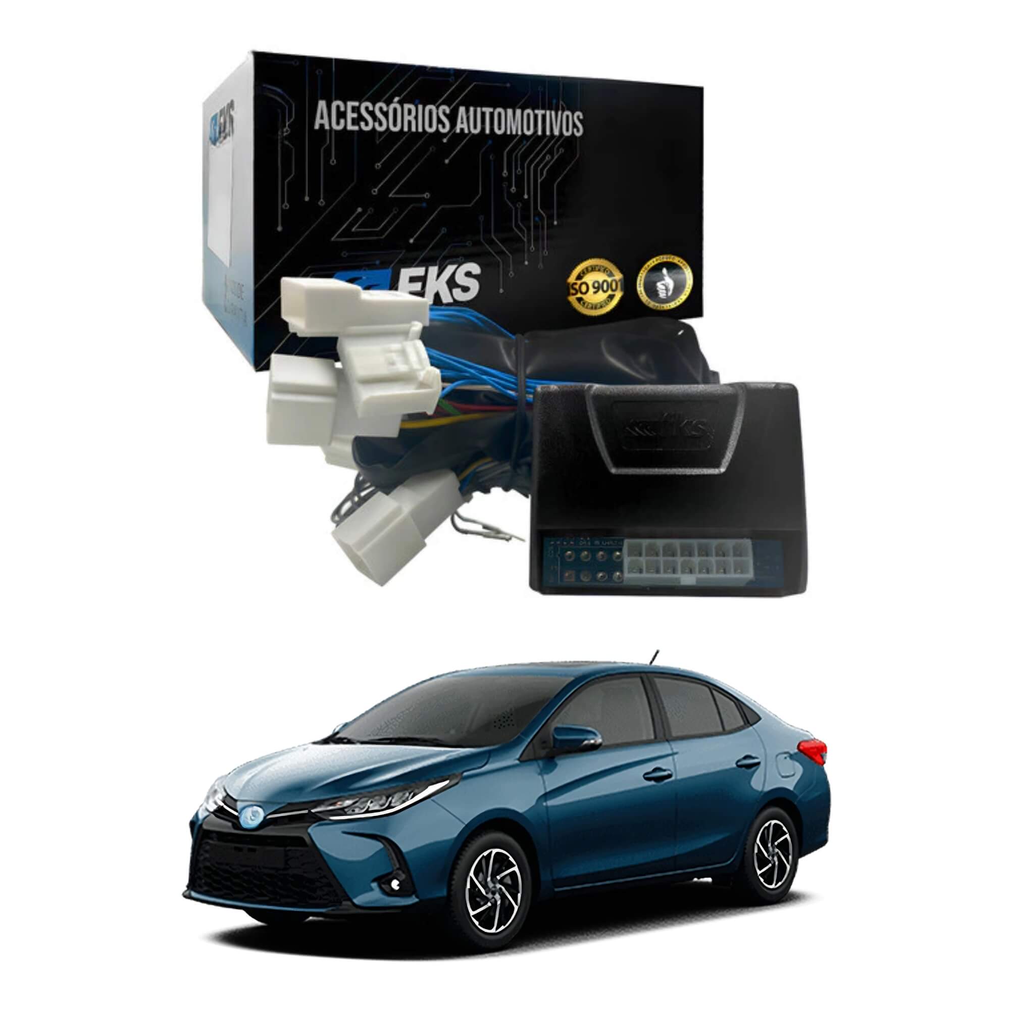 Módulo Acionamento de Vidro Yaris 2018/2025 FKS - MLV45 TY16